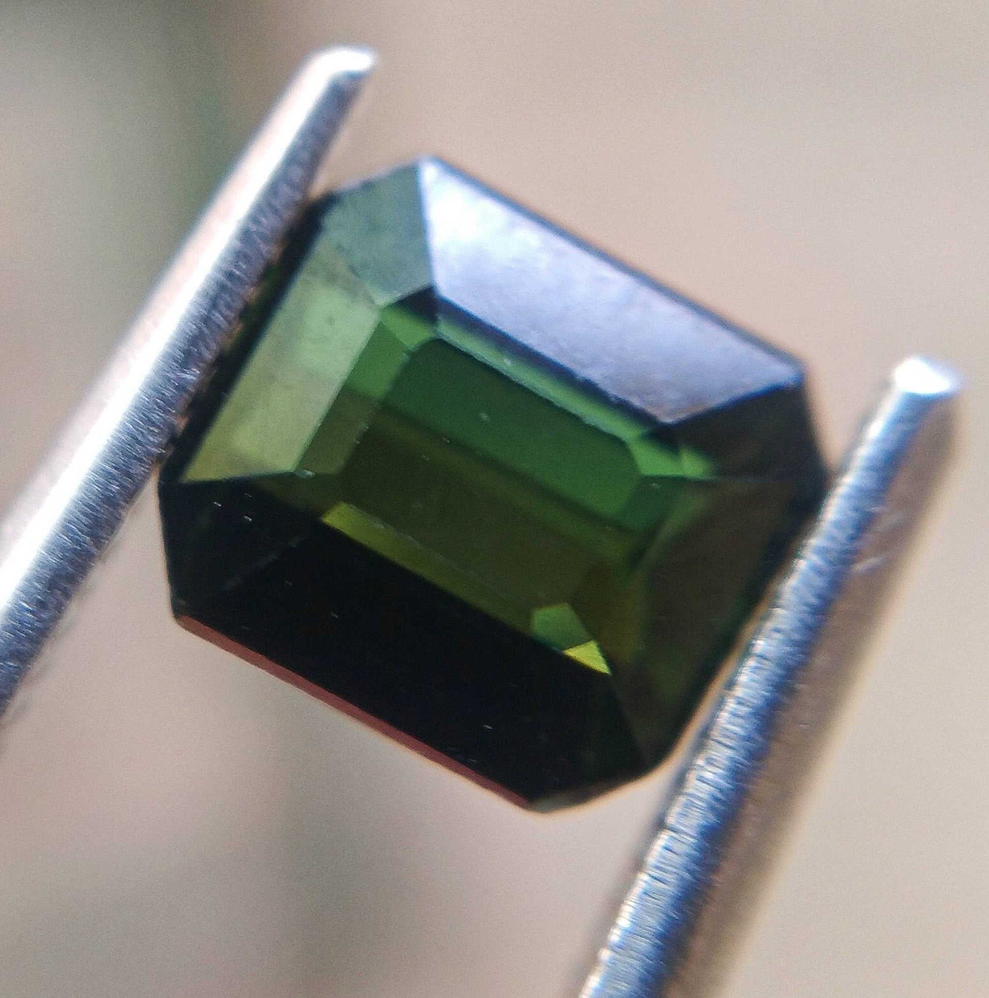 ARSAA GEMS AND MINERALSNatural fine quality beautiful 11 carats dark green color small lot of faceted radiant shapes tourmaline gems - Premium  from ARSAA GEMS AND MINERALS - Just $55.00! Shop now at ARSAA GEMS AND MINERALS