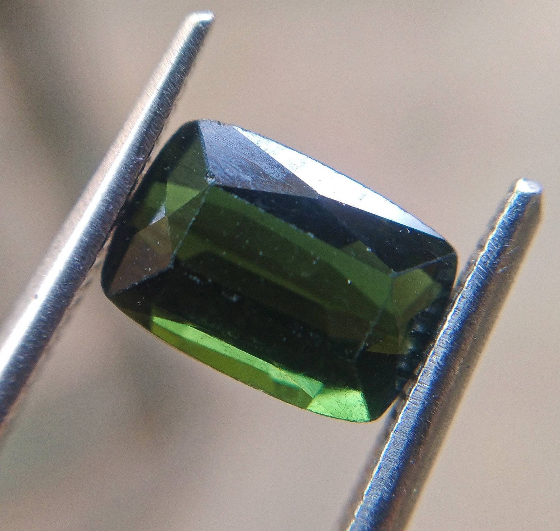 ARSAA GEMS AND MINERALSNatural fine quality beautiful 14 carats dark green color small lot of faceted radiant shapes tourmaline gems - Premium  from ARSAA GEMS AND MINERALS - Just $70.00! Shop now at ARSAA GEMS AND MINERALS