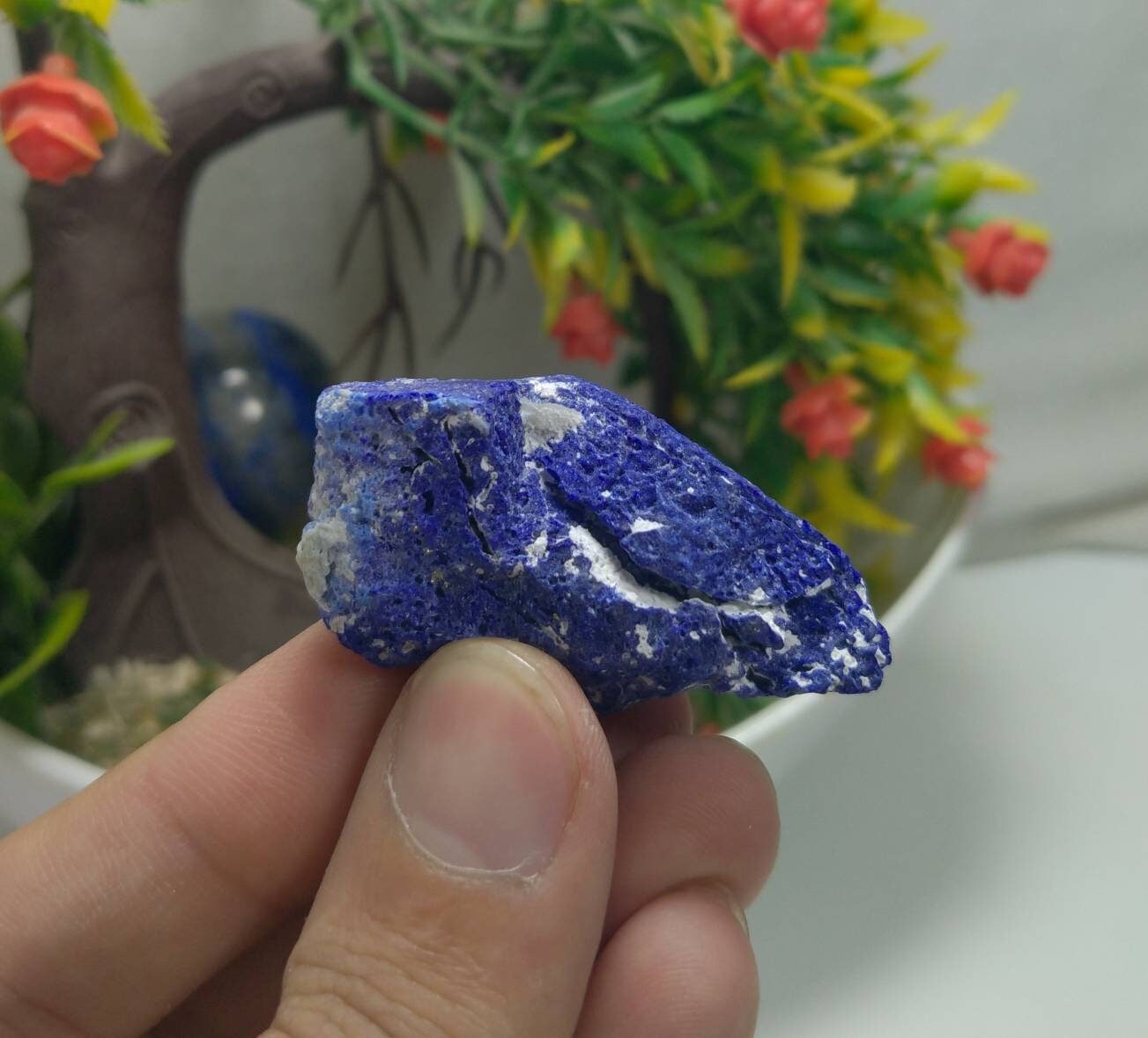 ARSAA GEMS AND MINERALSNatural fine quality beautiful 20.7 grams UV reactive lazurite specimen - Premium  from ARSAA GEMS AND MINERALS - Just $25.00! Shop now at ARSAA GEMS AND MINERALS