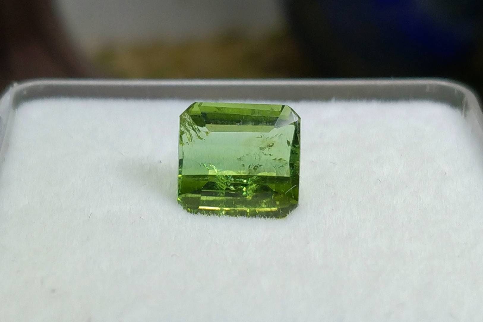 ARSAA GEMS AND MINERALSNatural top and high quality beautiful radiant shape faceted green tourmaline gem - Premium  from ARSAA GEMS AND MINERALS - Just $40.00! Shop now at ARSAA GEMS AND MINERALS