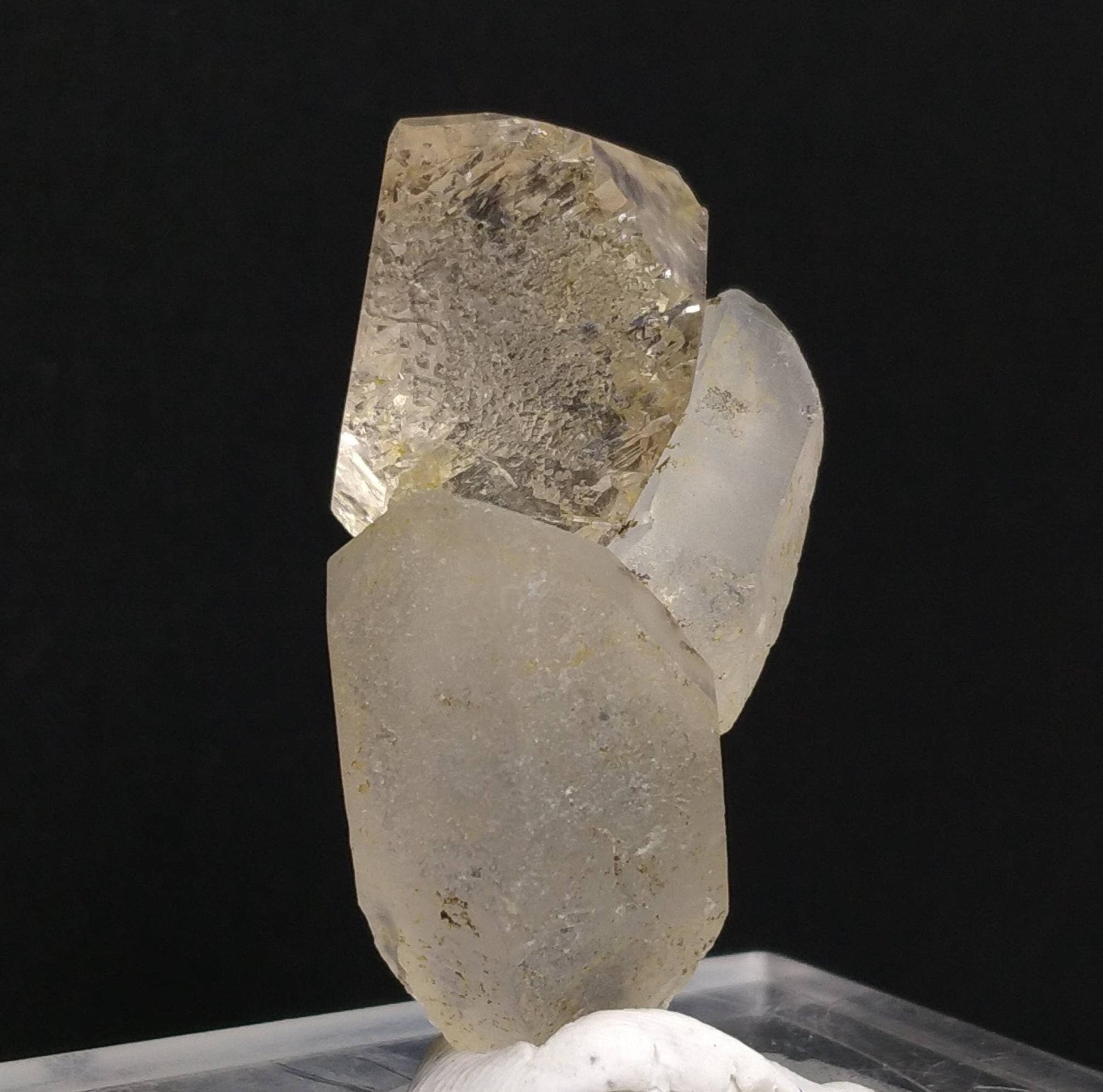 ARSAA GEMS AND MINERALSNatural top quality 20.3 grams Beautiful champagne color topaz crystal is nesting on Quartz  very aesthetic specimen - Premium  from ARSAA GEMS AND MINERALS - Just $60.00! Shop now at ARSAA GEMS AND MINERALS