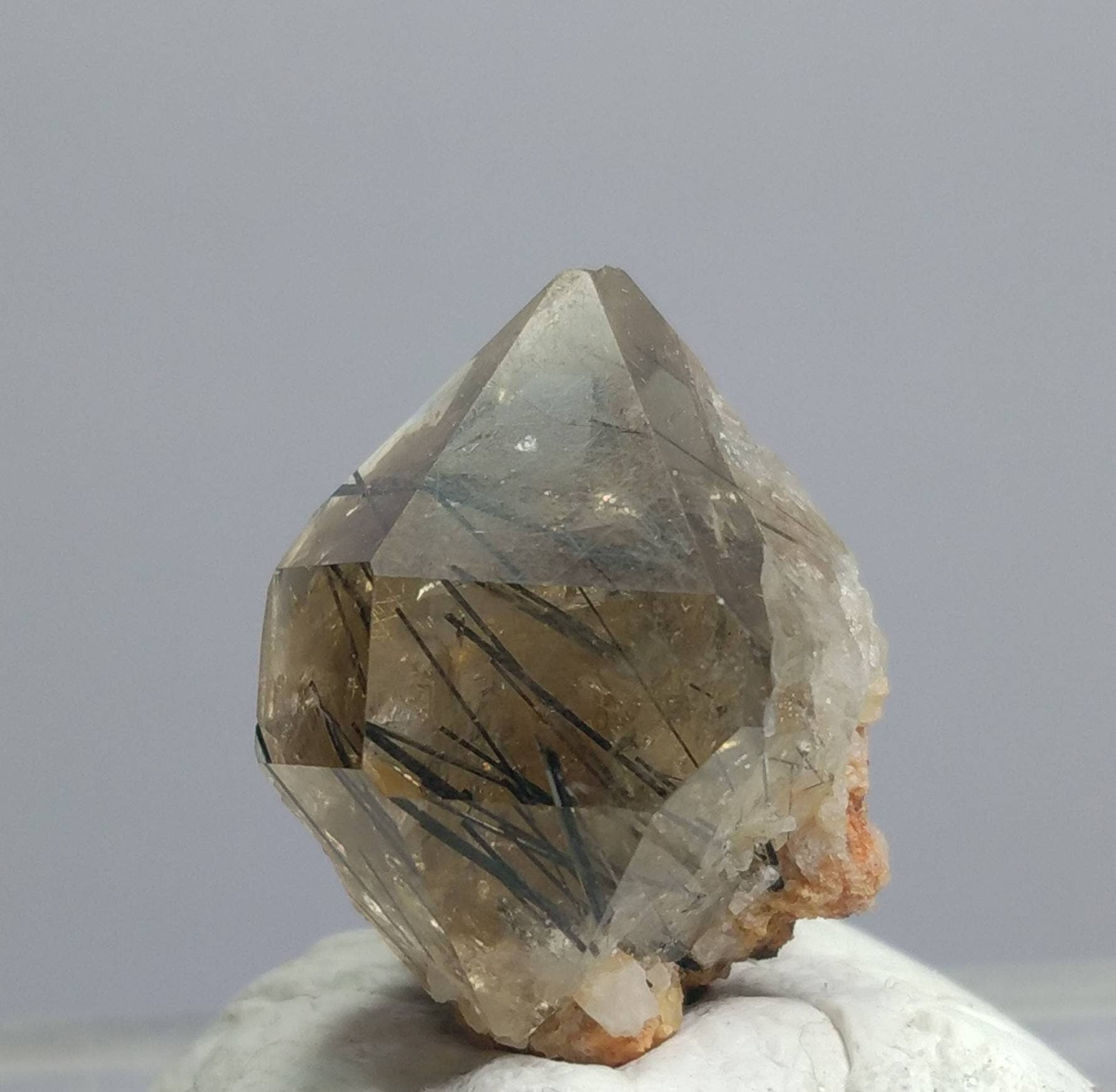 ARSAA GEMS AND MINERALSNatural top quality 8 grams Reibeckite and rutile included smoky quartz Crystal - Premium  from ARSAA GEMS AND MINERALS - Just $40.00! Shop now at ARSAA GEMS AND MINERALS