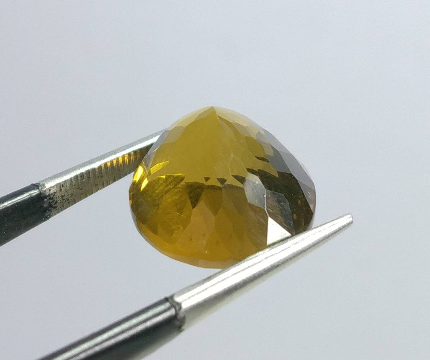 ARSAA GEMS AND MINERALSNatural top quality beautiful 10.5 carat VV clarity faceted oval shape citrine gem - Premium  from ARSAA GEMS AND MINERALS - Just $30.00! Shop now at ARSAA GEMS AND MINERALS