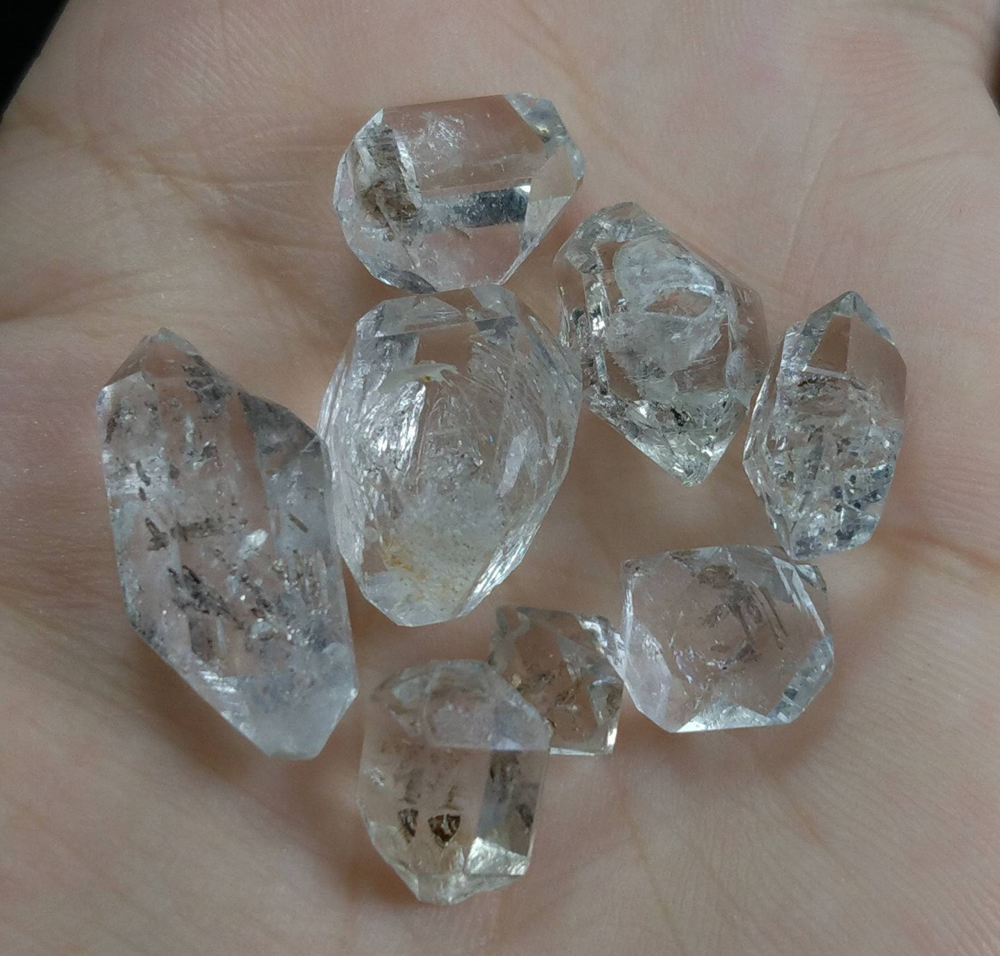 ARSAA GEMS AND MINERALSNatural top quality beautiful 16 grams small lot of Herkimer style diamond quartz crystals - Premium  from ARSAA GEMS AND MINERALS - Just $80.00! Shop now at ARSAA GEMS AND MINERALS
