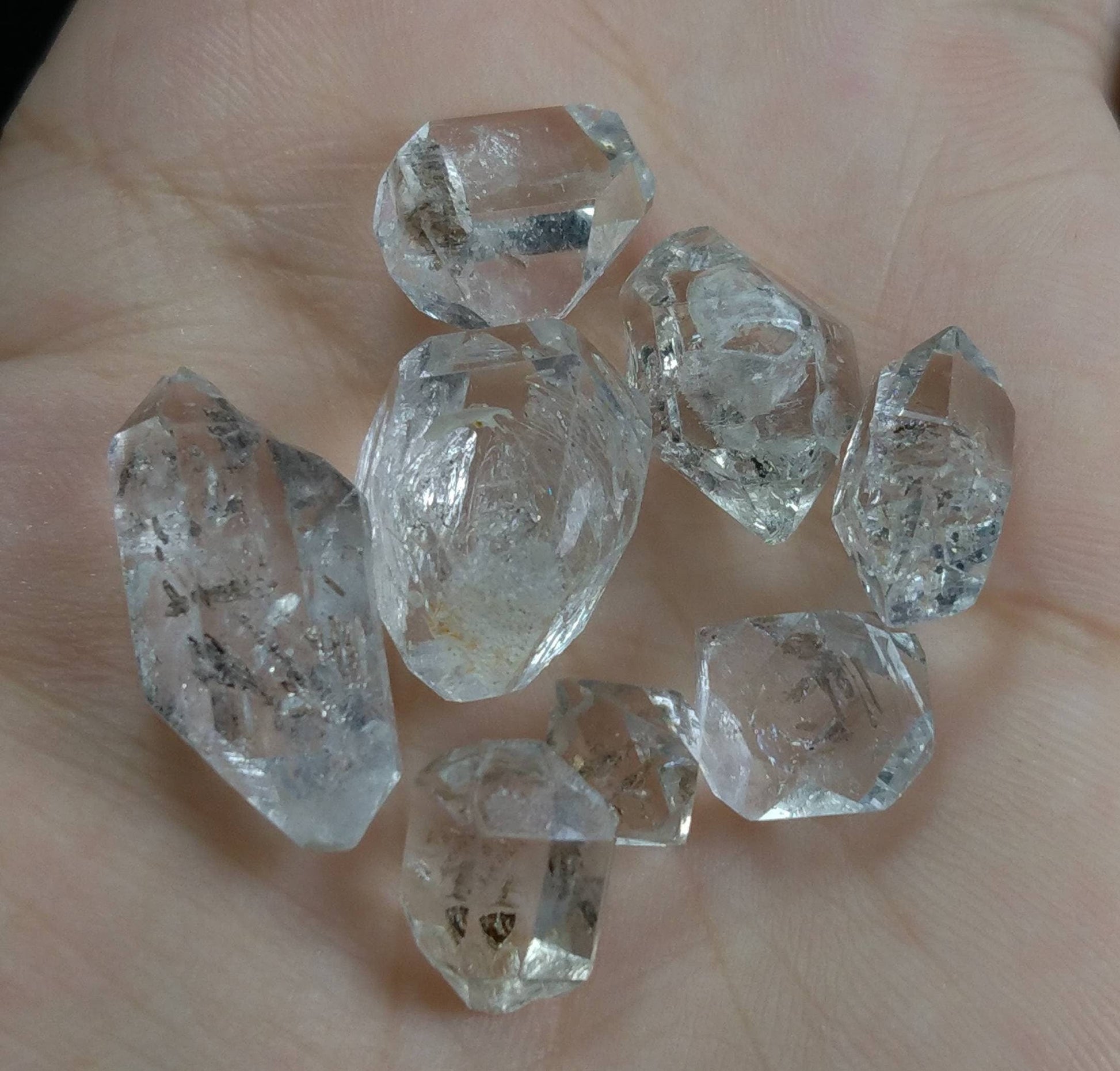 ARSAA GEMS AND MINERALSNatural top quality beautiful 16 grams small lot of Herkimer style diamond quartz crystals - Premium  from ARSAA GEMS AND MINERALS - Just $80.00! Shop now at ARSAA GEMS AND MINERALS