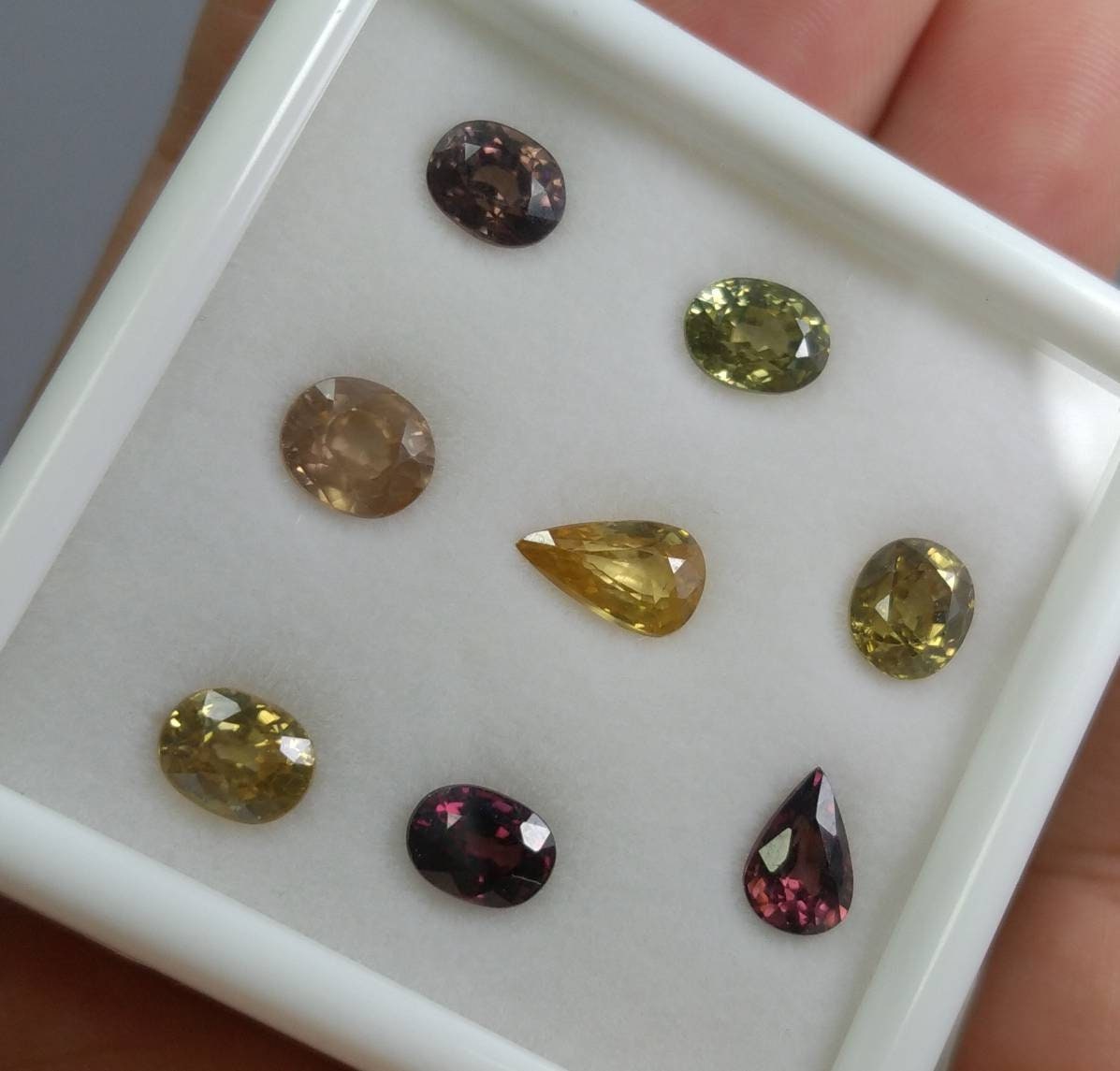 ARSAA GEMS AND MINERALSNatural top quality beautiful 14.5 carat small lot of faceted VV clarity zircon gems - Premium  from ARSAA GEMS AND MINERALS - Just $70.00! Shop now at ARSAA GEMS AND MINERALS