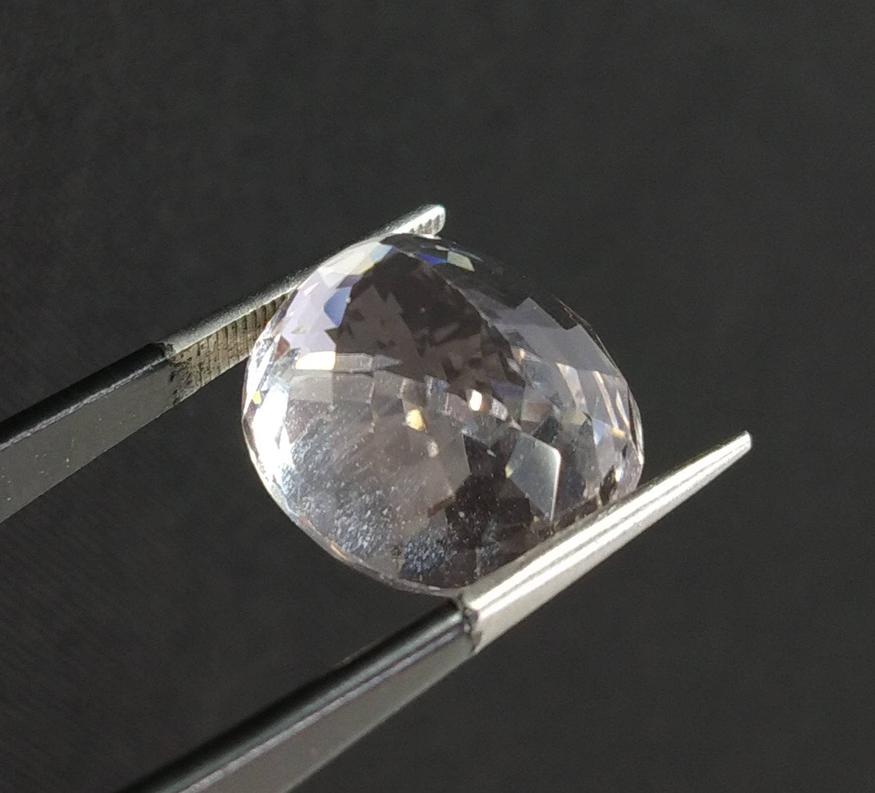 ARSAA GEMS AND MINERALSNatural top quality beautiful 19.5 carats VV clarity faceted oval shape kunzite gem - Premium  from ARSAA GEMS AND MINERALS - Just $40.00! Shop now at ARSAA GEMS AND MINERALS