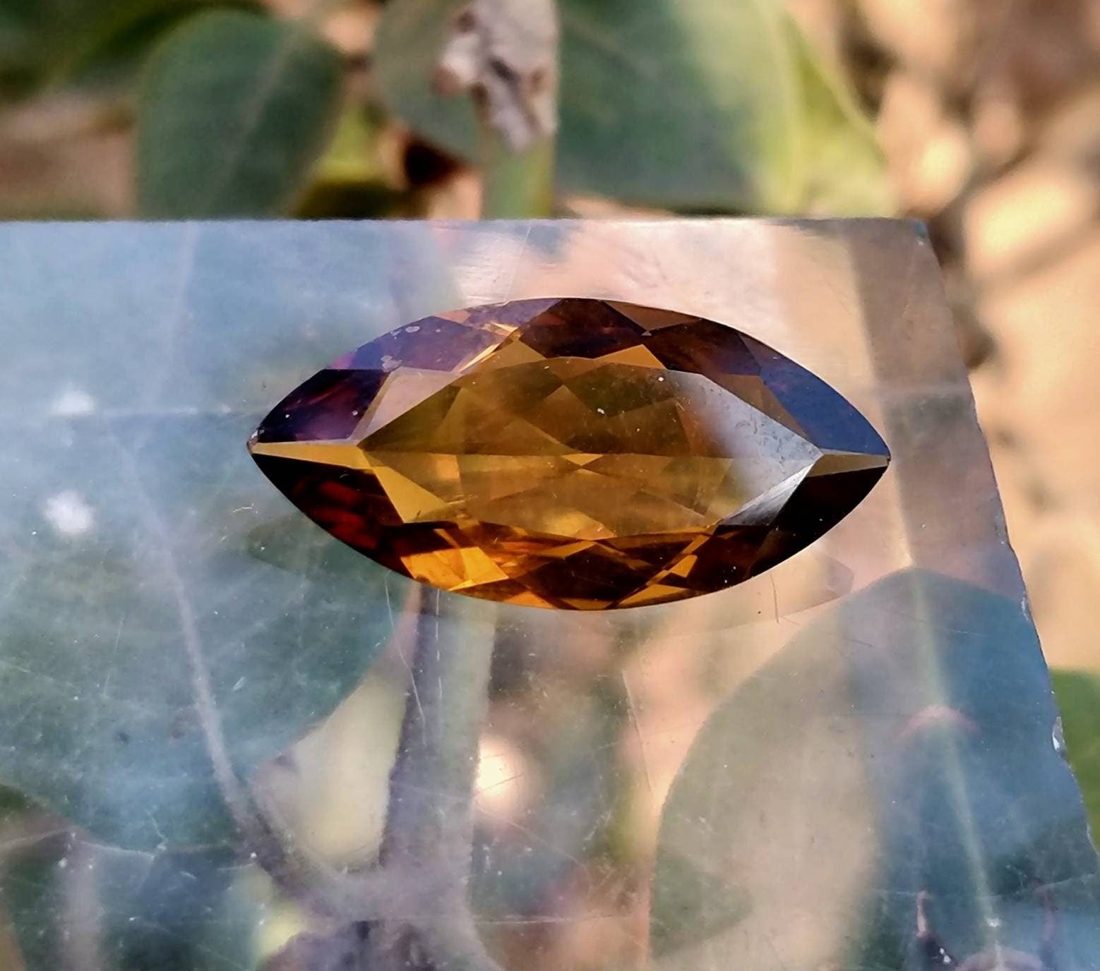 ARSAA GEMS AND MINERALSNatural top quality faceted Marquise shape citrine gem - Premium  from ARSAA GEMS AND MINERALS - Just $21.00! Shop now at ARSAA GEMS AND MINERALS