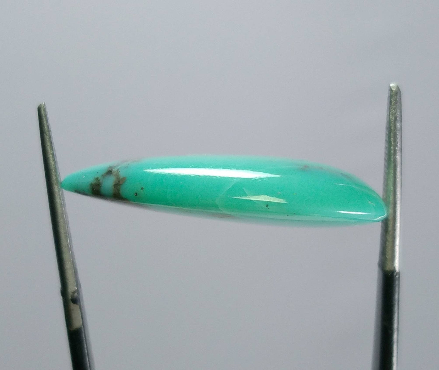 ARSAA GEMS AND MINERALSNatural aesthetic fine quality 20.5 carats peae shape kingman turquoise with pyrite cabochon - Premium  from ARSAA GEMS AND MINERALS - Just $25.00! Shop now at ARSAA GEMS AND MINERALS