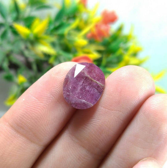 ARSAA GEMS AND MINERALSNatural fine quality beautiful 7 carats oval shape faceted pink Tourmaline gem - Premium  from ARSAA GEMS AND MINERALS - Just $20.00! Shop now at ARSAA GEMS AND MINERALS