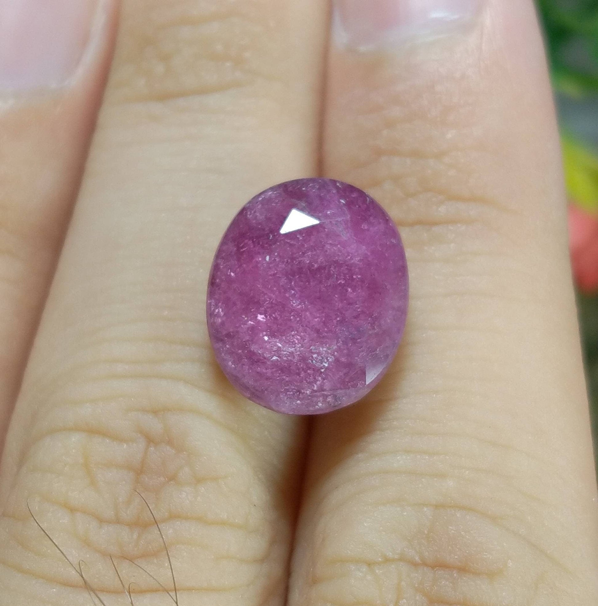 ARSAA GEMS AND MINERALSNatural fine quality beautiful 9 carat oval shape faceted pink Tourmaline gem - Premium  from ARSAA GEMS AND MINERALS - Just $25.00! Shop now at ARSAA GEMS AND MINERALS