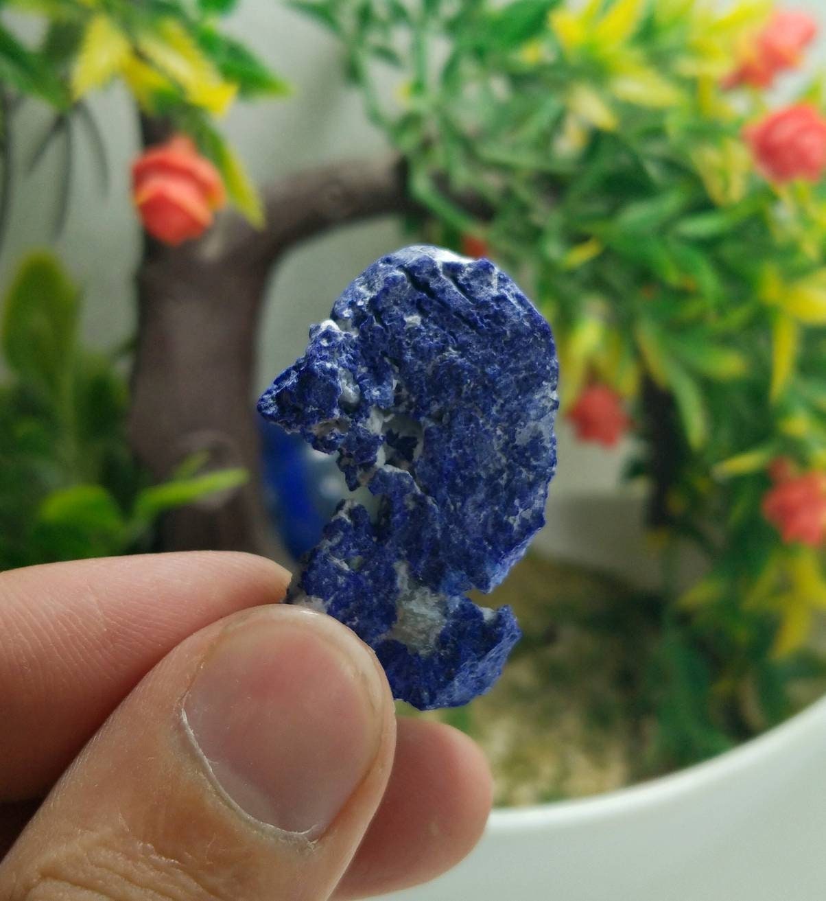 ARSAA GEMS AND MINERALSNatural fine quality beautiful 9.1 grams UV reactive lazurite crystal specimen - Premium  from ARSAA GEMS AND MINERALS - Just $15.00! Shop now at ARSAA GEMS AND MINERALS