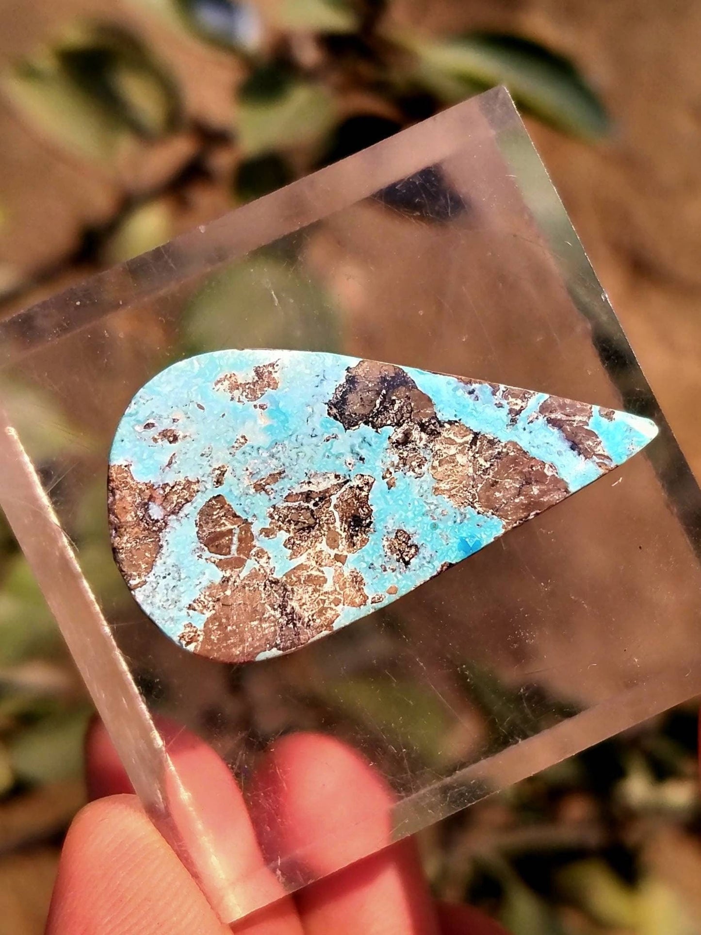 ARSAA GEMS AND MINERALSNatural good quality beautiful pear shape turquoise cabochon - Premium  from ARSAA GEMS AND MINERALS - Just $12.00! Shop now at ARSAA GEMS AND MINERALS