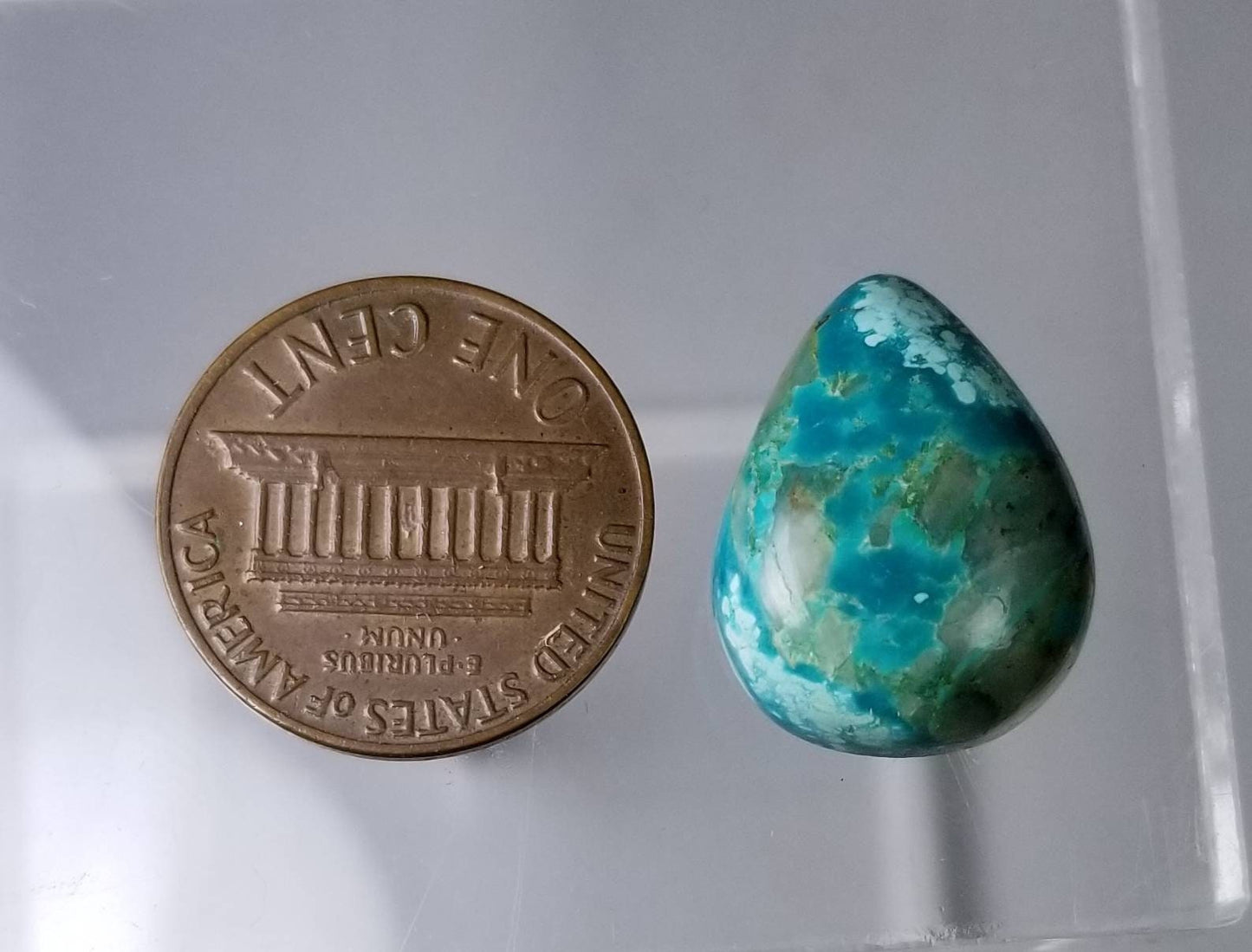 ARSAA GEMS AND MINERALSNatural good quality ring size turquoise pear shape cabochon - Premium  from ARSAA GEMS AND MINERALS - Just $15.00! Shop now at ARSAA GEMS AND MINERALS