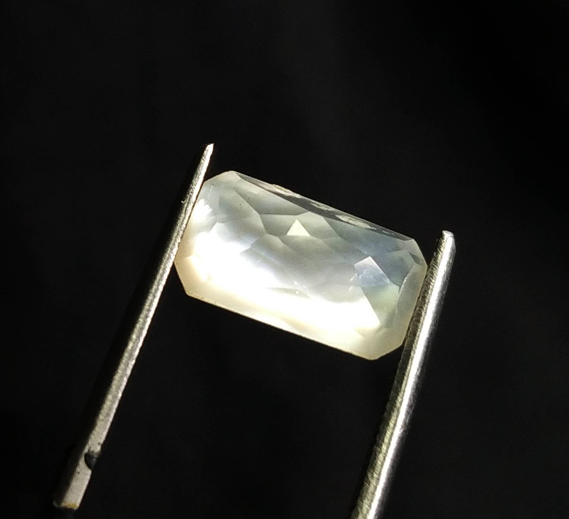 ARSAA GEMS AND MINERALSNatural top quality beautiful 13 carats small set of rose cut Faceted quartz with mother of pearl doublets Cabochons - Premium  from ARSAA GEMS AND MINERALS - Just $20.00! Shop now at ARSAA GEMS AND MINERALS