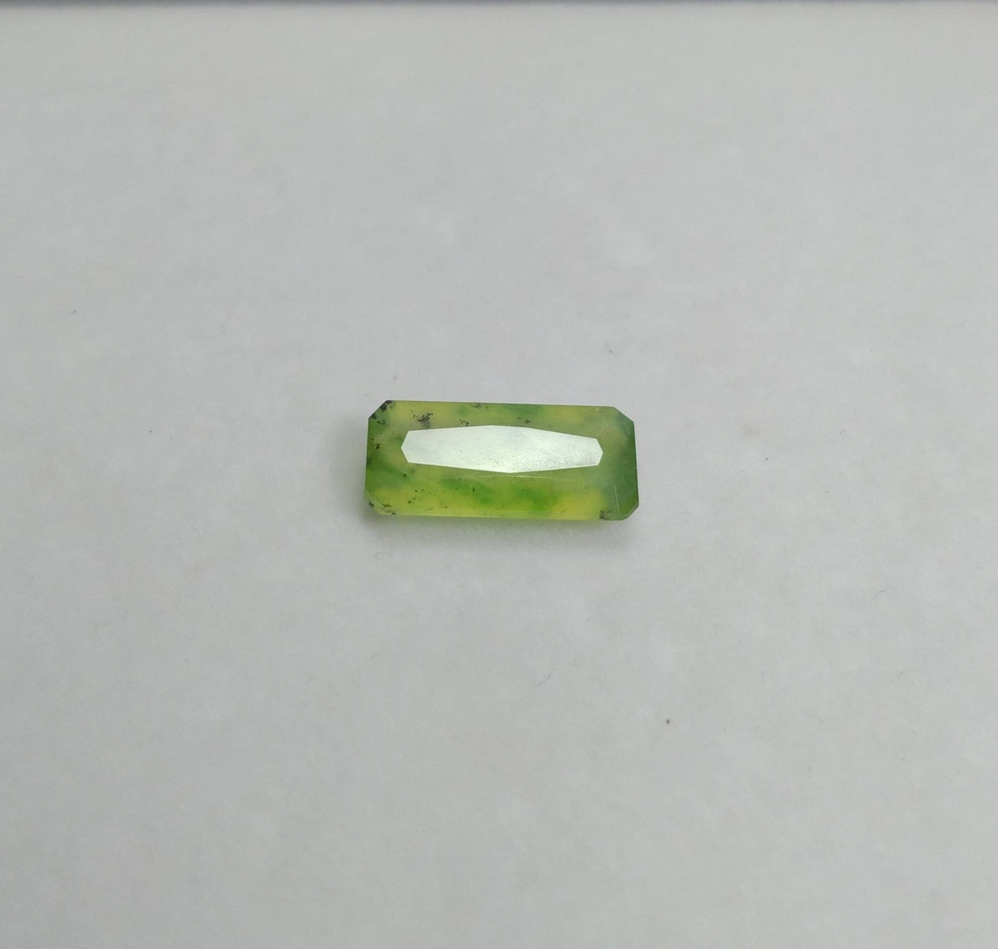 ARSAA GEMS AND MINERALSNatural top quality beautiful 4 carats radiant shape green faceted hydrograssular garnet gem - Premium  from ARSAA GEMS AND MINERALS - Just $12.00! Shop now at ARSAA GEMS AND MINERALS