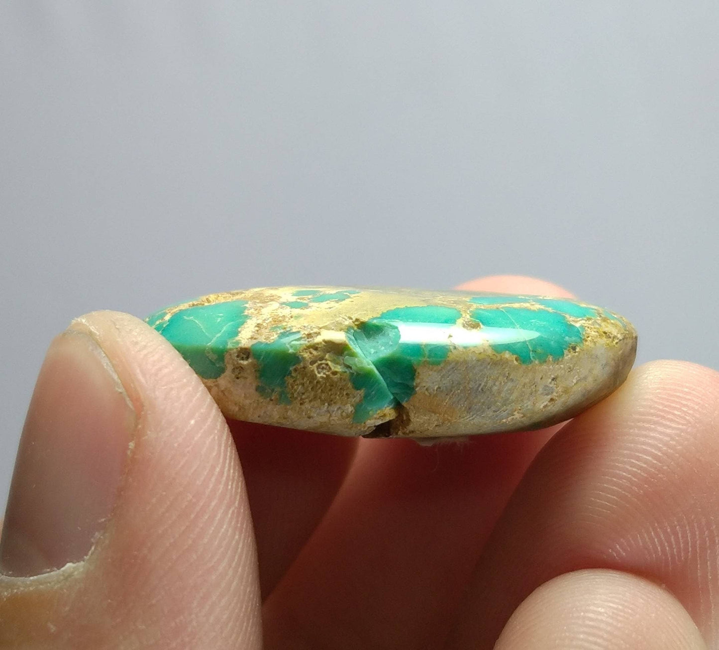 ARSAA GEMS AND MINERALSNatural top quality beautiful 36 Carats untreated unheated oval shape turquoise cabochon - Premium  from ARSAA GEMS AND MINERALS - Just $35.00! Shop now at ARSAA GEMS AND MINERALS