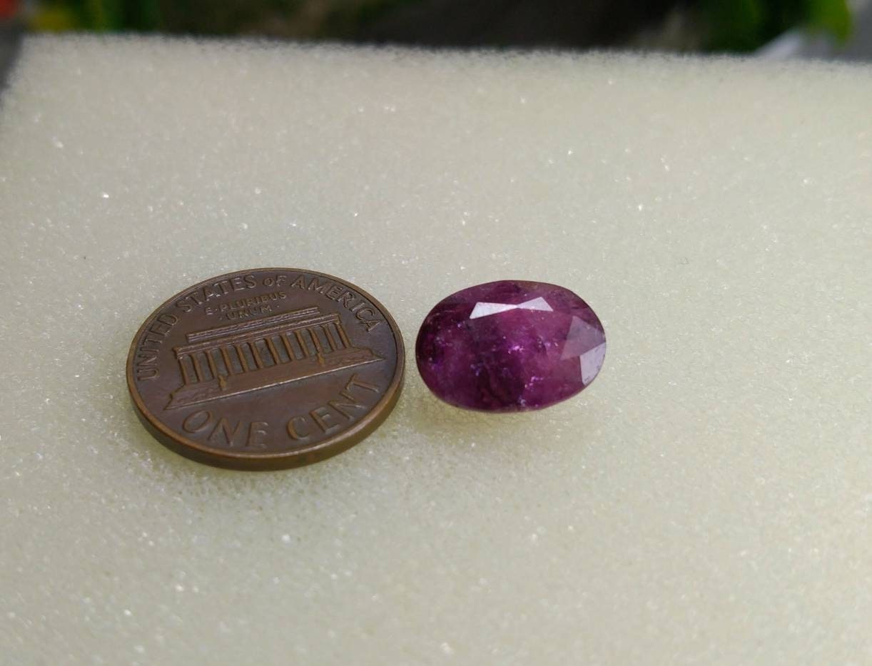 ARSAA GEMS AND MINERALSNatural top quality beautiful 5 carat faceted oval shape pink Tourmaline gem - Premium  from ARSAA GEMS AND MINERALS - Just $20.00! Shop now at ARSAA GEMS AND MINERALS