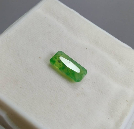 ARSAA GEMS AND MINERALSNatural top quality beautiful 5.5 carats radiant shape green faceted hydrograssular garnet gem - Premium  from ARSAA GEMS AND MINERALS - Just $16.00! Shop now at ARSAA GEMS AND MINERALS