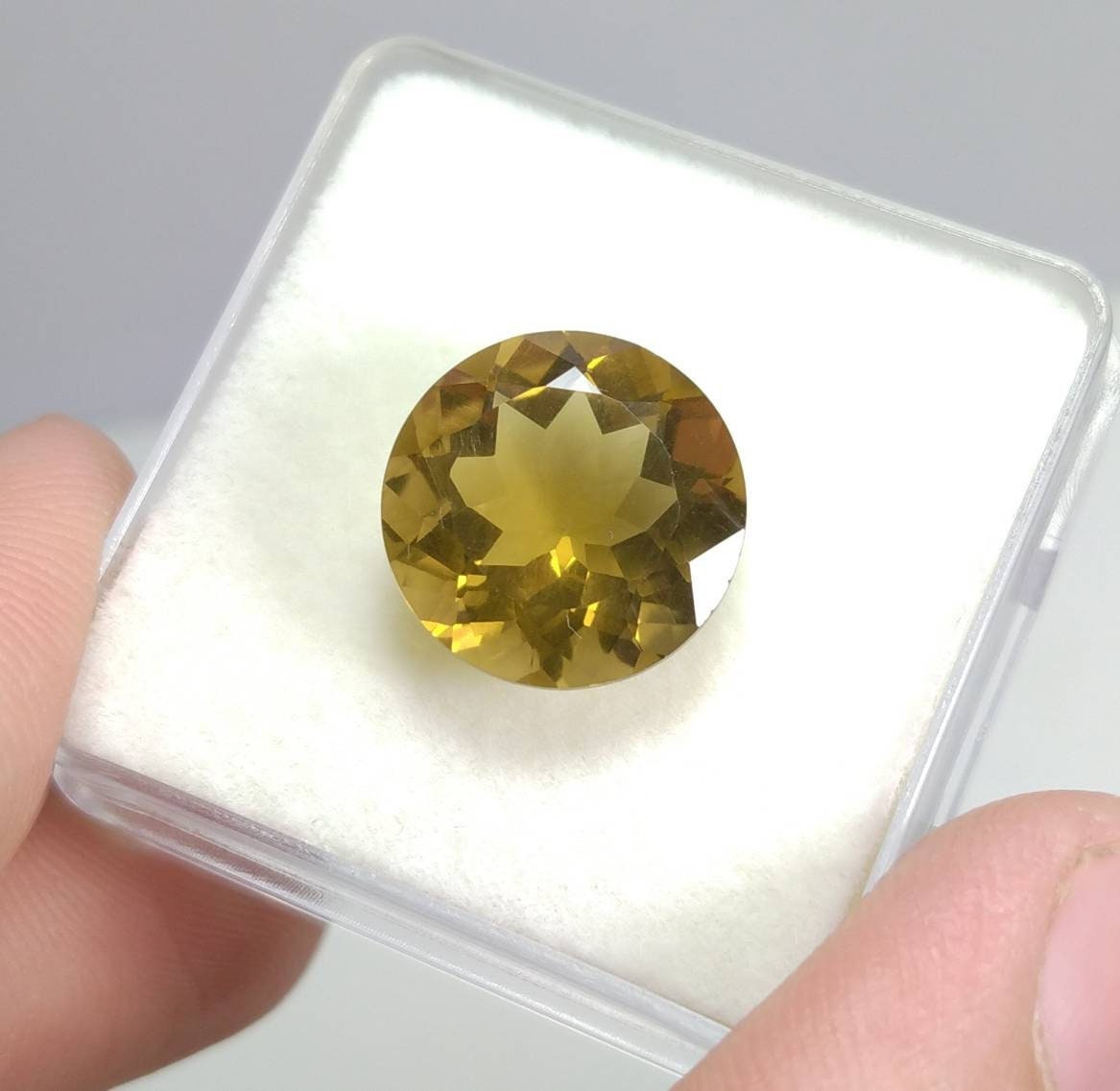 ARSAA GEMS AND MINERALSNatural top quality beautiful 9 carat VV clarity round shape citrine faceted gem - Premium  from ARSAA GEMS AND MINERALS - Just $30.00! Shop now at ARSAA GEMS AND MINERALS