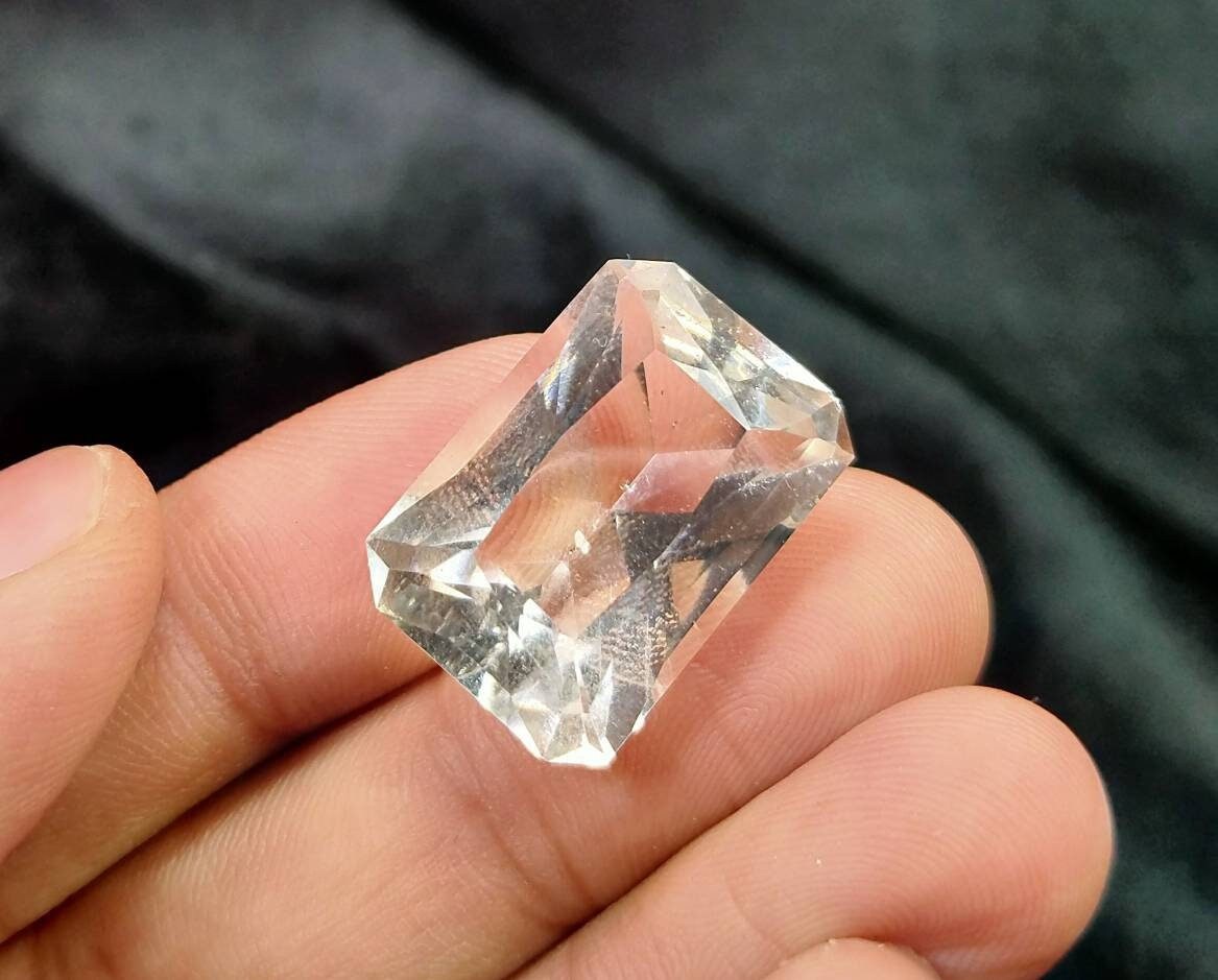ARSAA GEMS AND MINERALSNatural top quality faceted 27 carats beautiful quartz gem - Premium  from ARSAA GEMS AND MINERALS - Just $30.00! Shop now at ARSAA GEMS AND MINERALS
