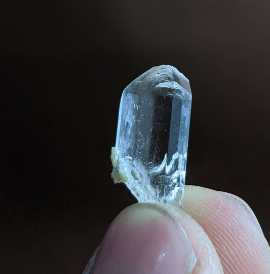 ARSAA GEMS AND MINERALSTopaz clear terminated small thumbnail size crystal from Skardu GilgitBaltistan Pakistan - Premium  from ARSAA GEMS AND MINERALS - Just $10.00! Shop now at ARSAA GEMS AND MINERALS