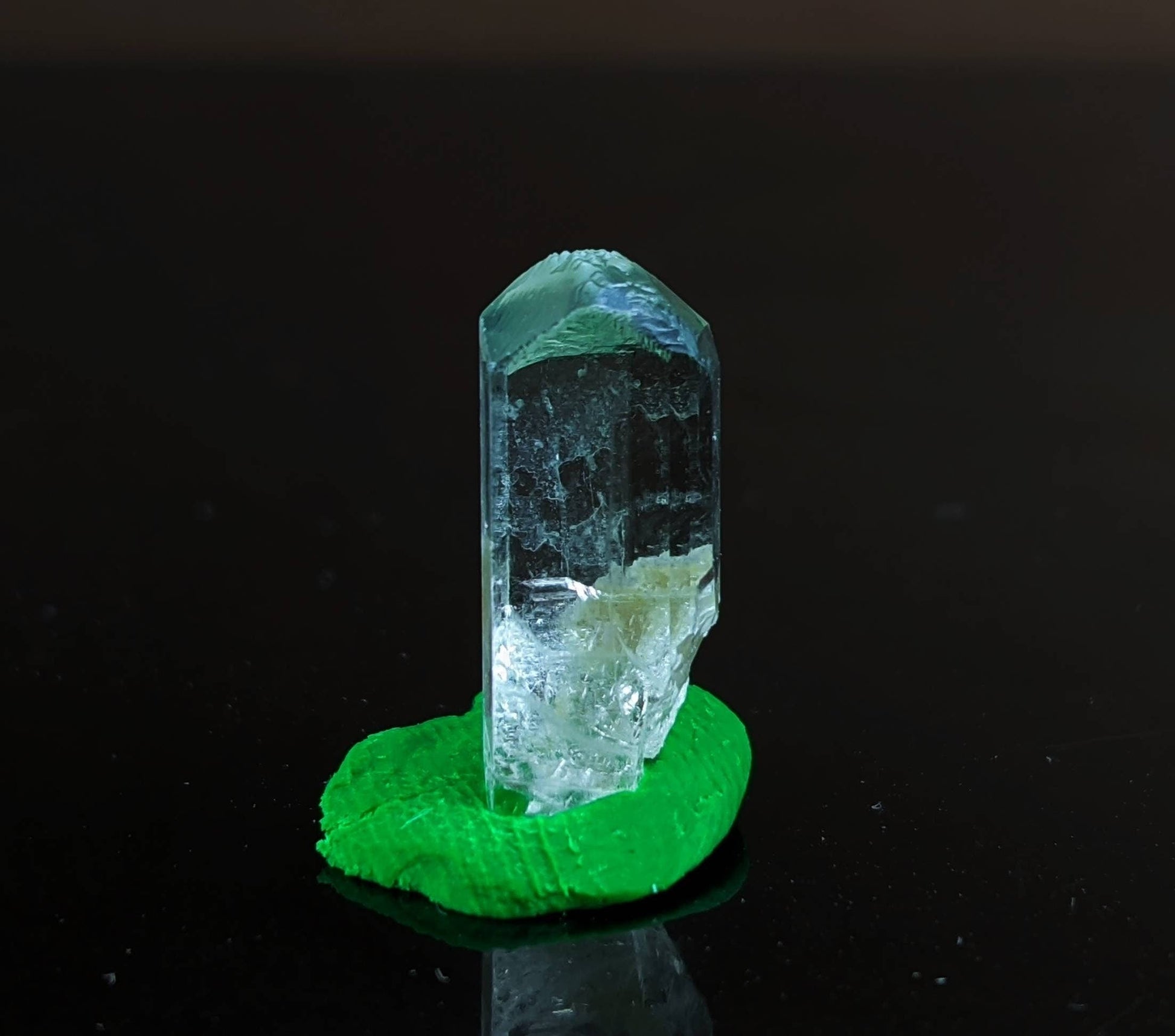 ARSAA GEMS AND MINERALSTopaz clear terminated small thumbnail size crystal from Skardu GilgitBaltistan Pakistan - Premium  from ARSAA GEMS AND MINERALS - Just $10.00! Shop now at ARSAA GEMS AND MINERALS