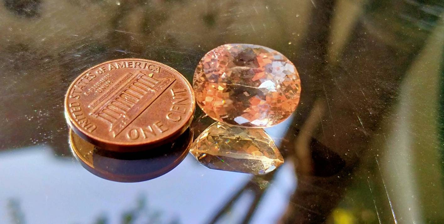 ARSAA GEMS AND MINERALSNatural top quality beautiful Faceted 12 carats kunzite gem - Premium  from ARSAA GEMS AND MINERALS - Just $36.00! Shop now at ARSAA GEMS AND MINERALS