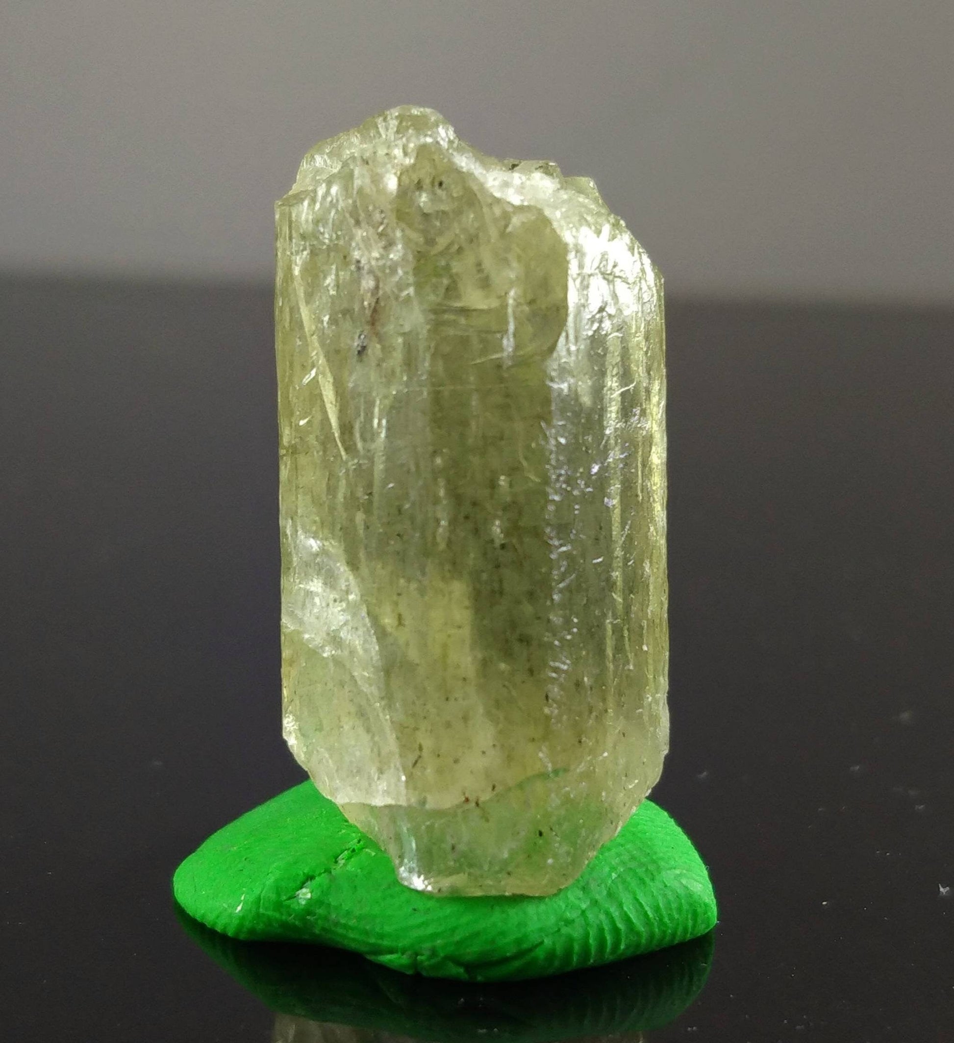ARSAA GEMS AND MINERALSNatural fine quality beautiful 10.7 grams green scapolite crystal - Premium  from ARSAA GEMS AND MINERALS - Just $35.00! Shop now at ARSAA GEMS AND MINERALS