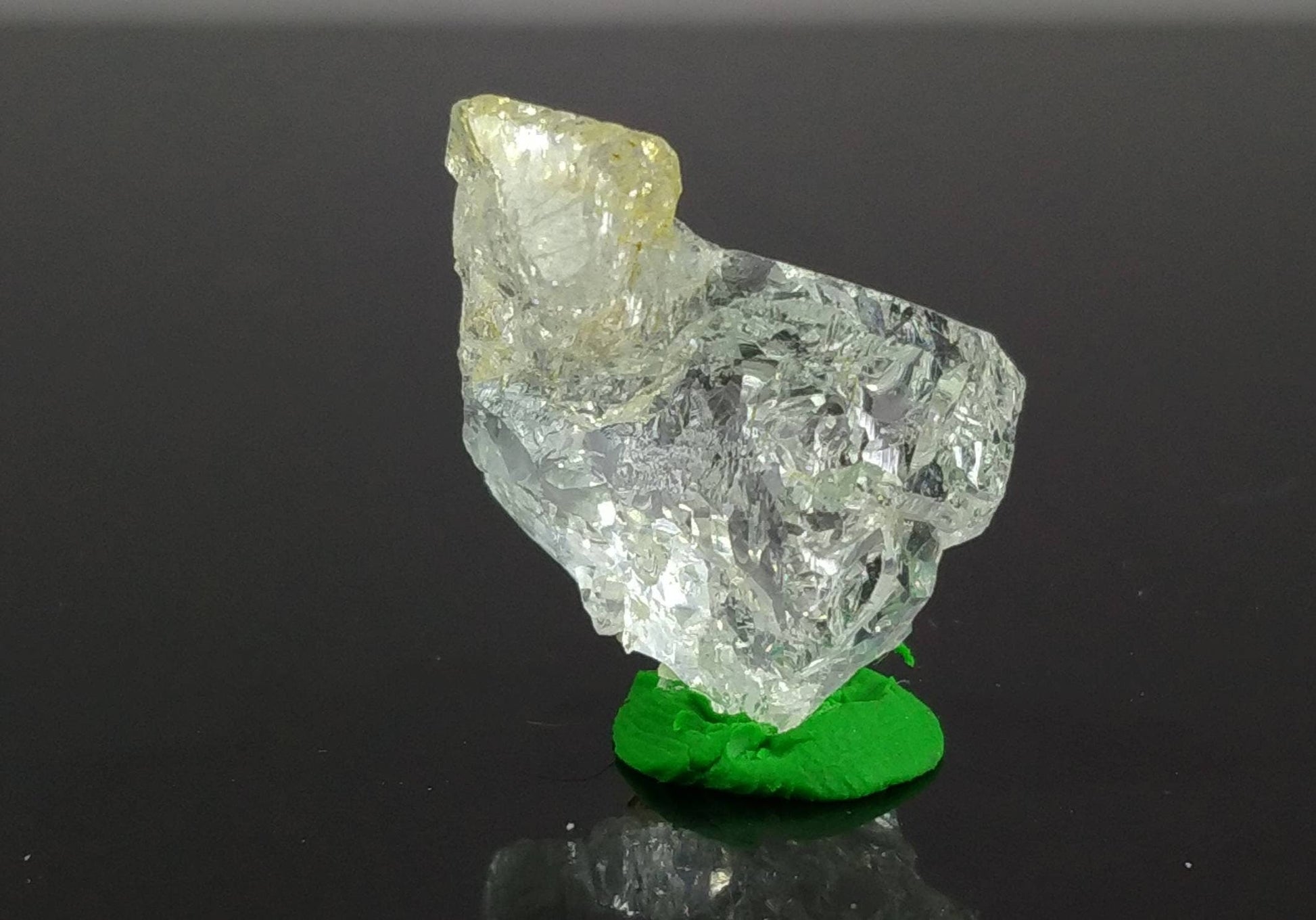 ARSAA GEMS AND MINERALSEtched gemmy clear transparent white Beryl crystal from Skardu GilgitBaltistan Pakistan, weight 6.9 grams - Premium  from ARSAA GEMS AND MINERALS - Just $35.00! Shop now at ARSAA GEMS AND MINERALS