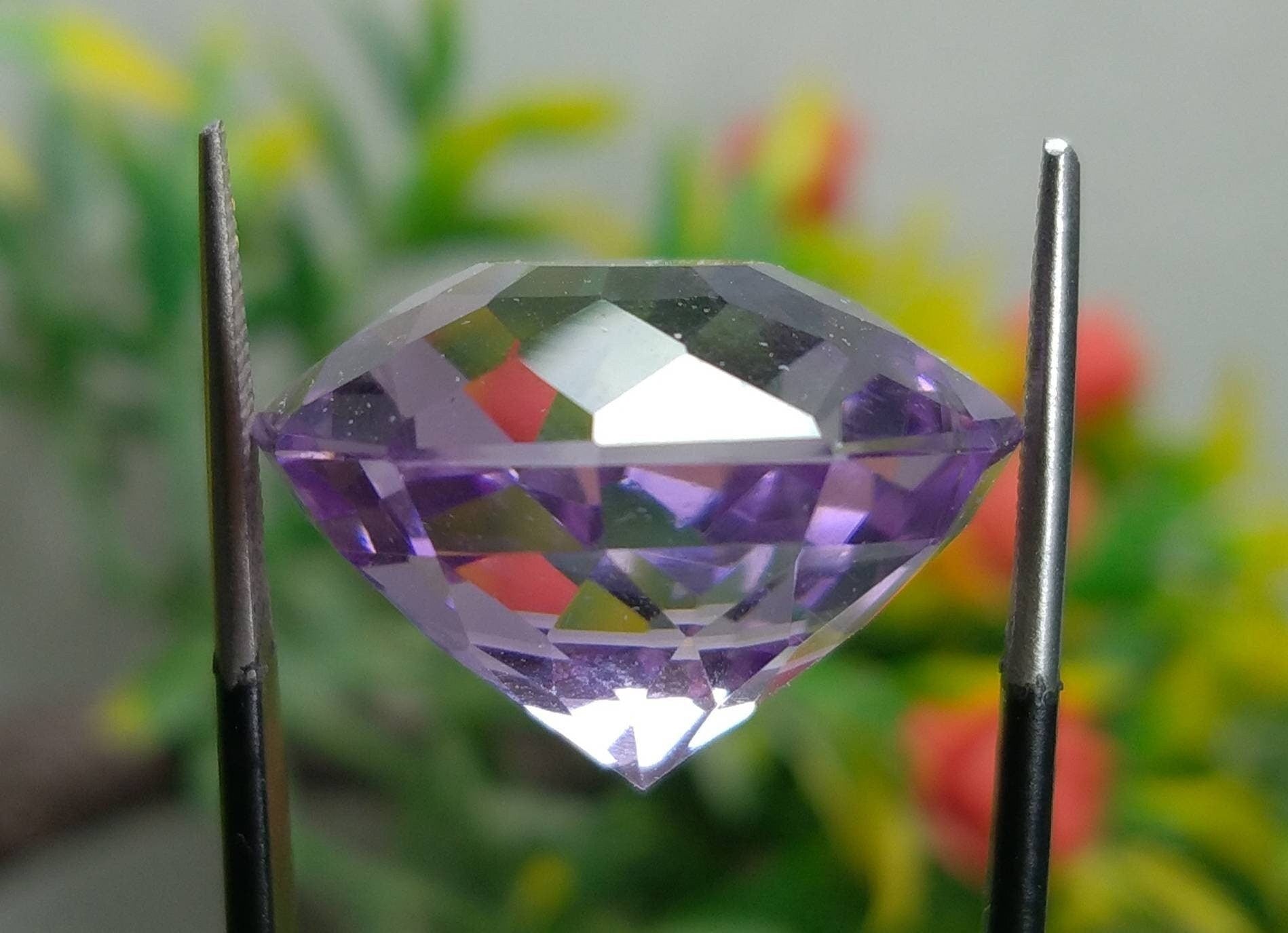 ARSAA GEMS AND MINERALSNatural top quality beautiful 32 carats eyeclartiy clean faceted cushion shape amethyst gem - Premium  from ARSAA GEMS AND MINERALS - Just $48.00! Shop now at ARSAA GEMS AND MINERALS