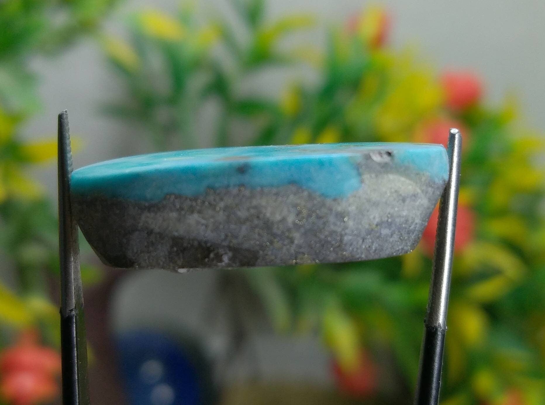 ARSAA GEMS AND MINERALSNatural top quality beautiful 35 carats turquoise with pyrite cabochon - Premium  from ARSAA GEMS AND MINERALS - Just $30.00! Shop now at ARSAA GEMS AND MINERALS