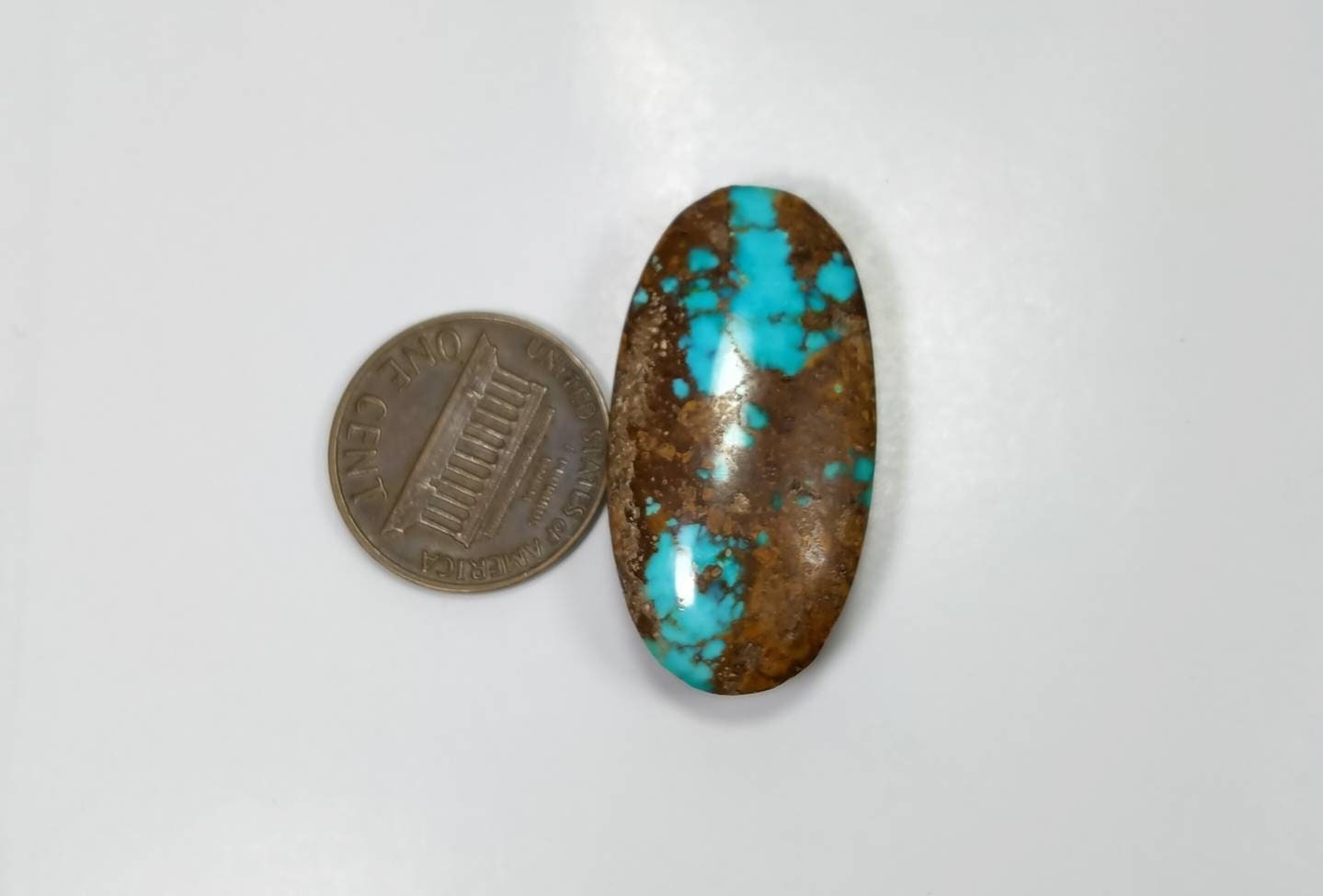 ARSAA GEMS AND MINERALSNatural good quality beautiful 39 carats turquoise cabochon - Premium  from ARSAA GEMS AND MINERALS - Just $45.00! Shop now at ARSAA GEMS AND MINERALS