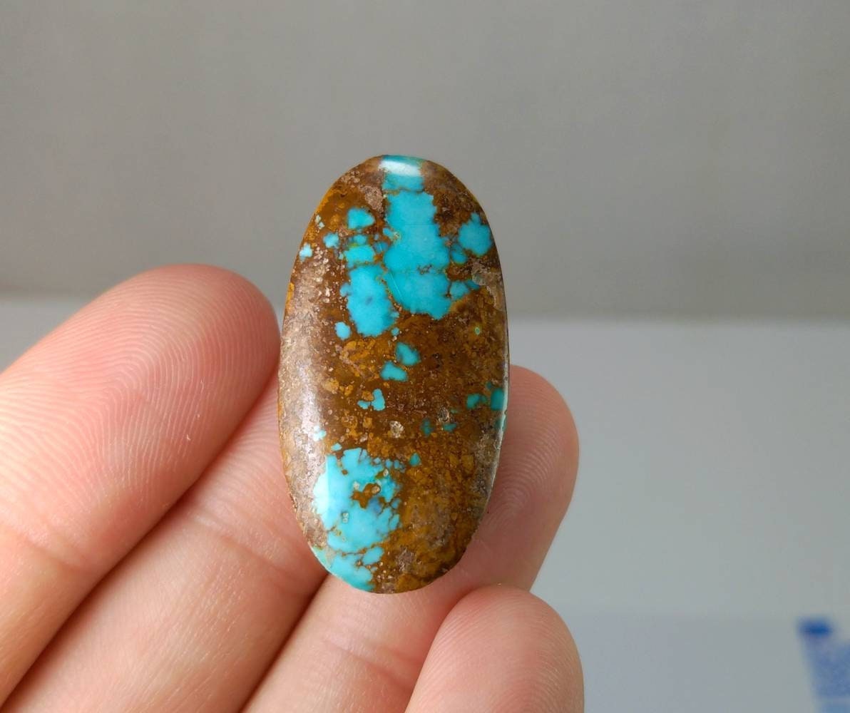 ARSAA GEMS AND MINERALSNatural good quality beautiful 39 carats turquoise cabochon - Premium  from ARSAA GEMS AND MINERALS - Just $45.00! Shop now at ARSAA GEMS AND MINERALS