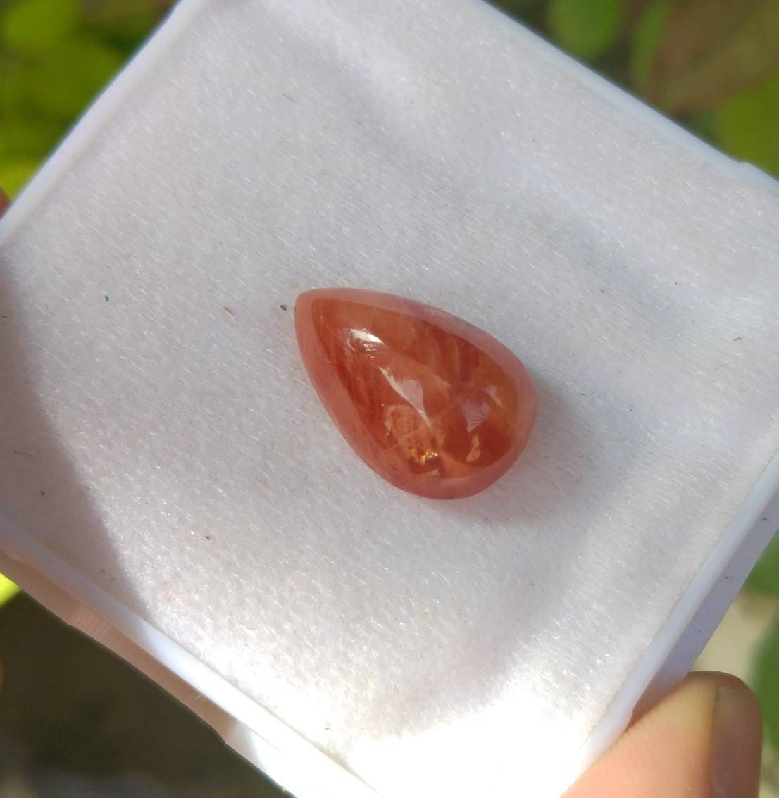 ARSAA GEMS AND MINERALSNatural top quality beautiful 20.5 carats pear shape triplite cabochon - Premium  from ARSAA GEMS AND MINERALS - Just $40.00! Shop now at ARSAA GEMS AND MINERALS