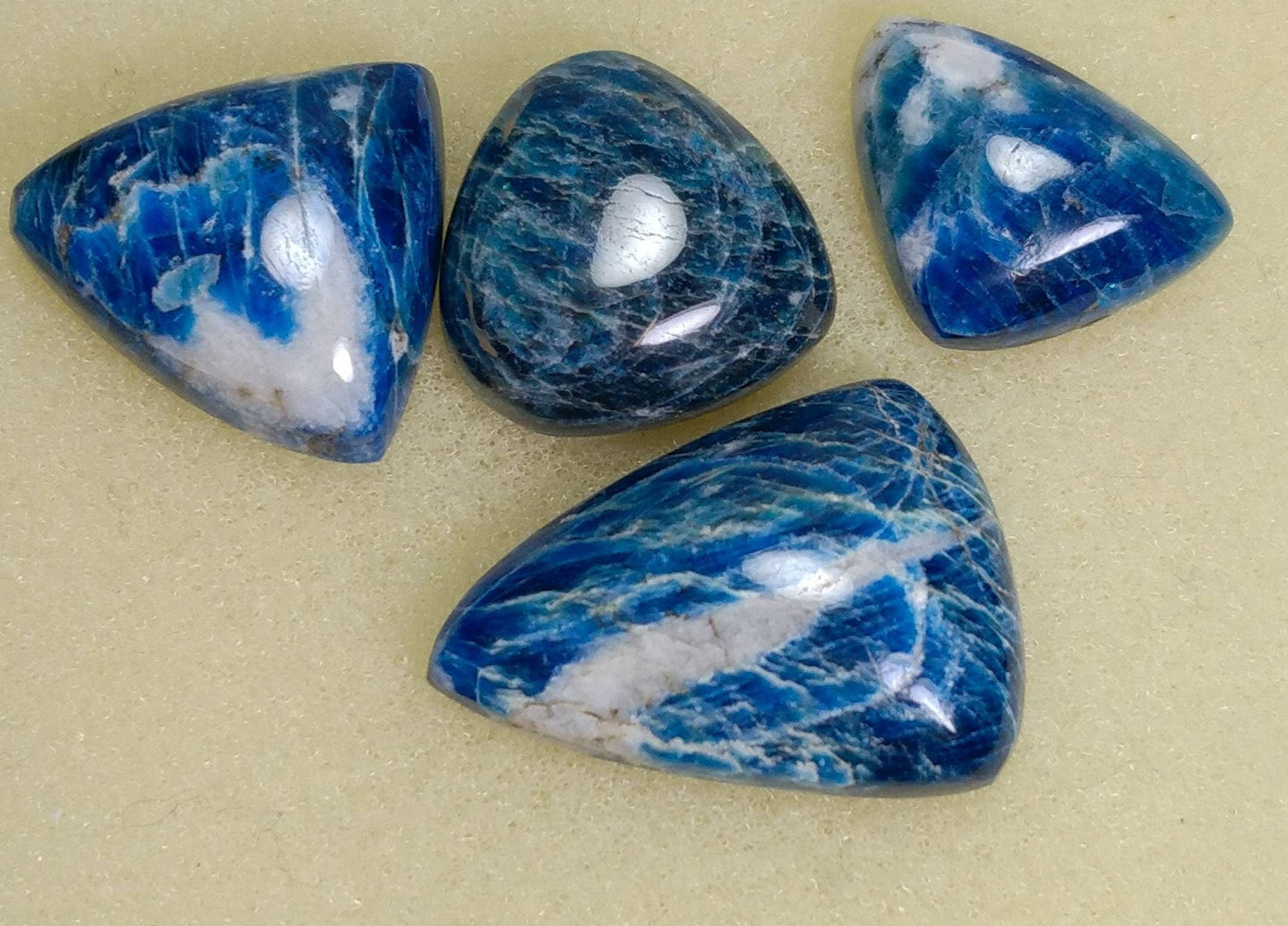 ARSAA GEMS AND MINERALSNatural top quality beautiful 46 carats small lot of UV reactive afghan hauyne var.lazurite cabochons - Premium  from ARSAA GEMS AND MINERALS - Just $45.00! Shop now at ARSAA GEMS AND MINERALS