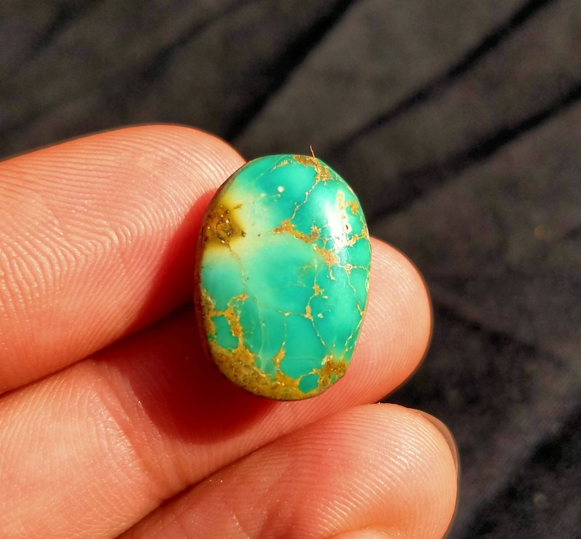 ARSAA GEMS AND MINERALSNatural good quality beautiful 16.5 grams turquoise cabochons - Premium  from ARSAA GEMS AND MINERALS - Just $80.00! Shop now at ARSAA GEMS AND MINERALS