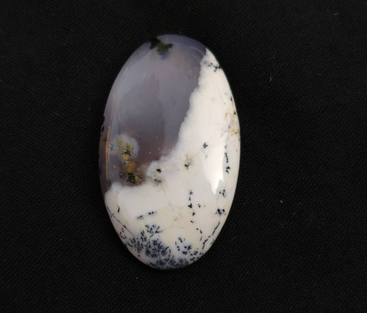 ARSAA GEMS AND MINERALSNatural good quality beautiful 33 carats dendritic opal cabochon - Premium  from ARSAA GEMS AND MINERALS - Just $12.00! Shop now at ARSAA GEMS AND MINERALS