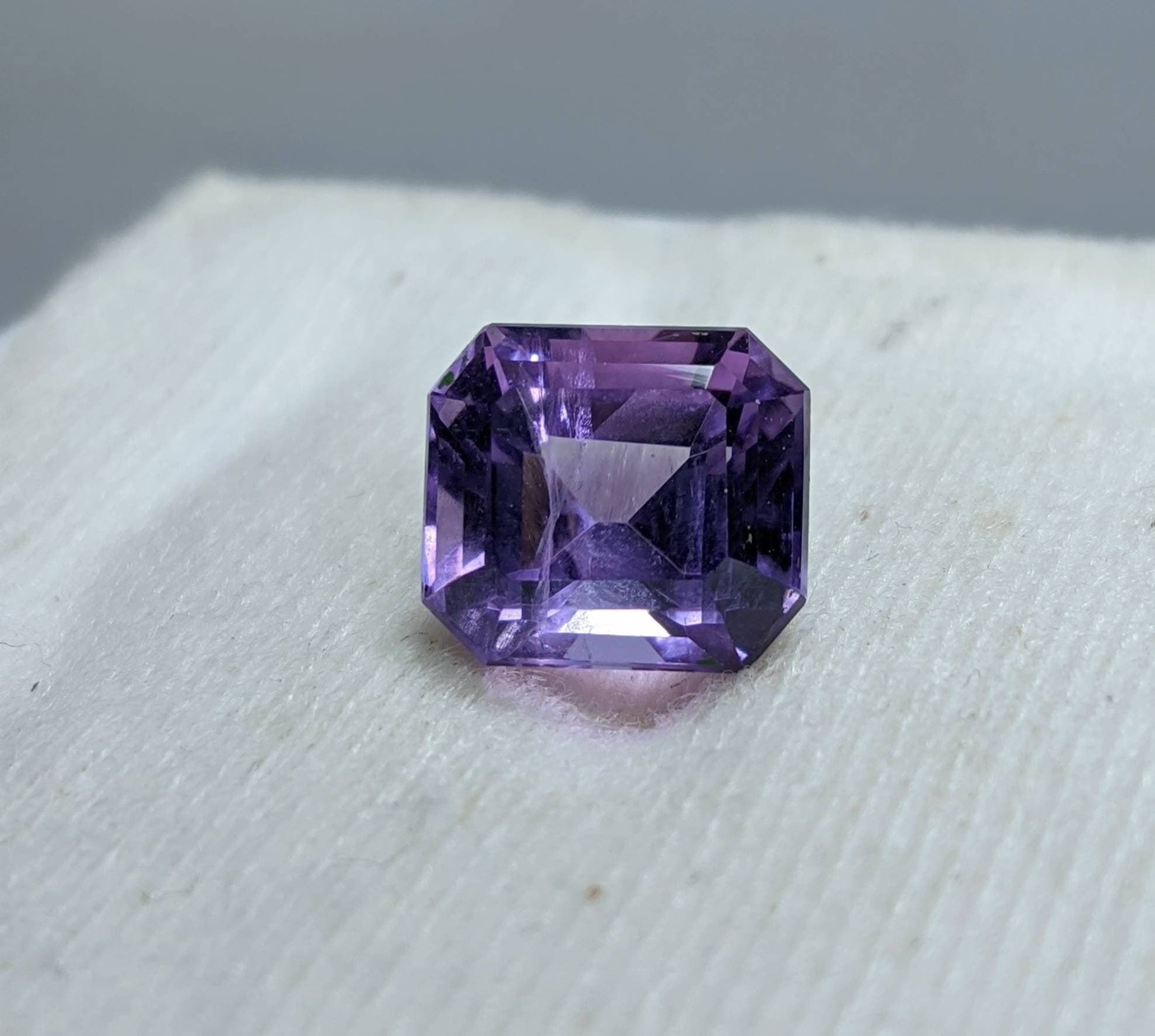 ARSAA GEMS AND MINERALSNatural fine quality beautiful 4 carats deep purple color AAA clarity faceted amethyst gem - Premium  from ARSAA GEMS AND MINERALS - Just $10.00! Shop now at ARSAA GEMS AND MINERALS