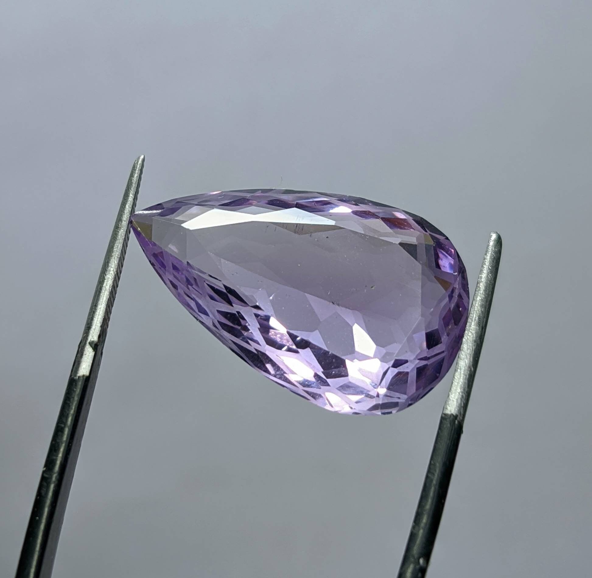ARSAA GEMS AND MINERALSNatural fine quality beautiful 15 carats light purple color clear faceted amethyst gem - Premium  from ARSAA GEMS AND MINERALS - Just $15.00! Shop now at ARSAA GEMS AND MINERALS