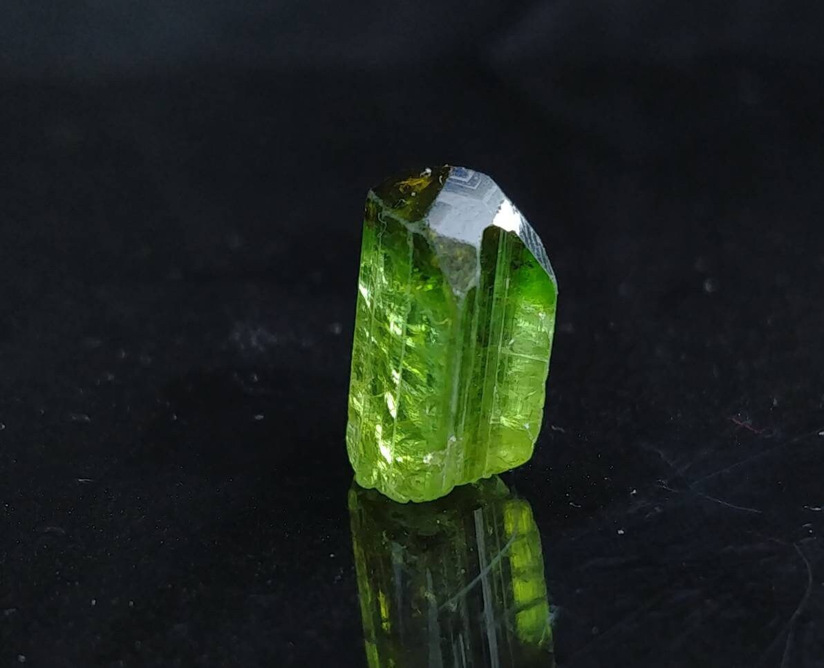 ARSAA GEMS AND MINERALSGreen terminated tourmaline crystal 2.6 grams weight from Africa - Premium  from ARSAA GEMS AND MINERALS - Just $40.00! Shop now at ARSAA GEMS AND MINERALS