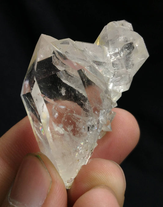 ARSAA GEMS AND MINERALSNatural aesthetic 28.7 grams clear terminated fine quality quartz crystal - Premium  from ARSAA GEMS AND MINERALS - Just $20.00! Shop now at ARSAA GEMS AND MINERALS