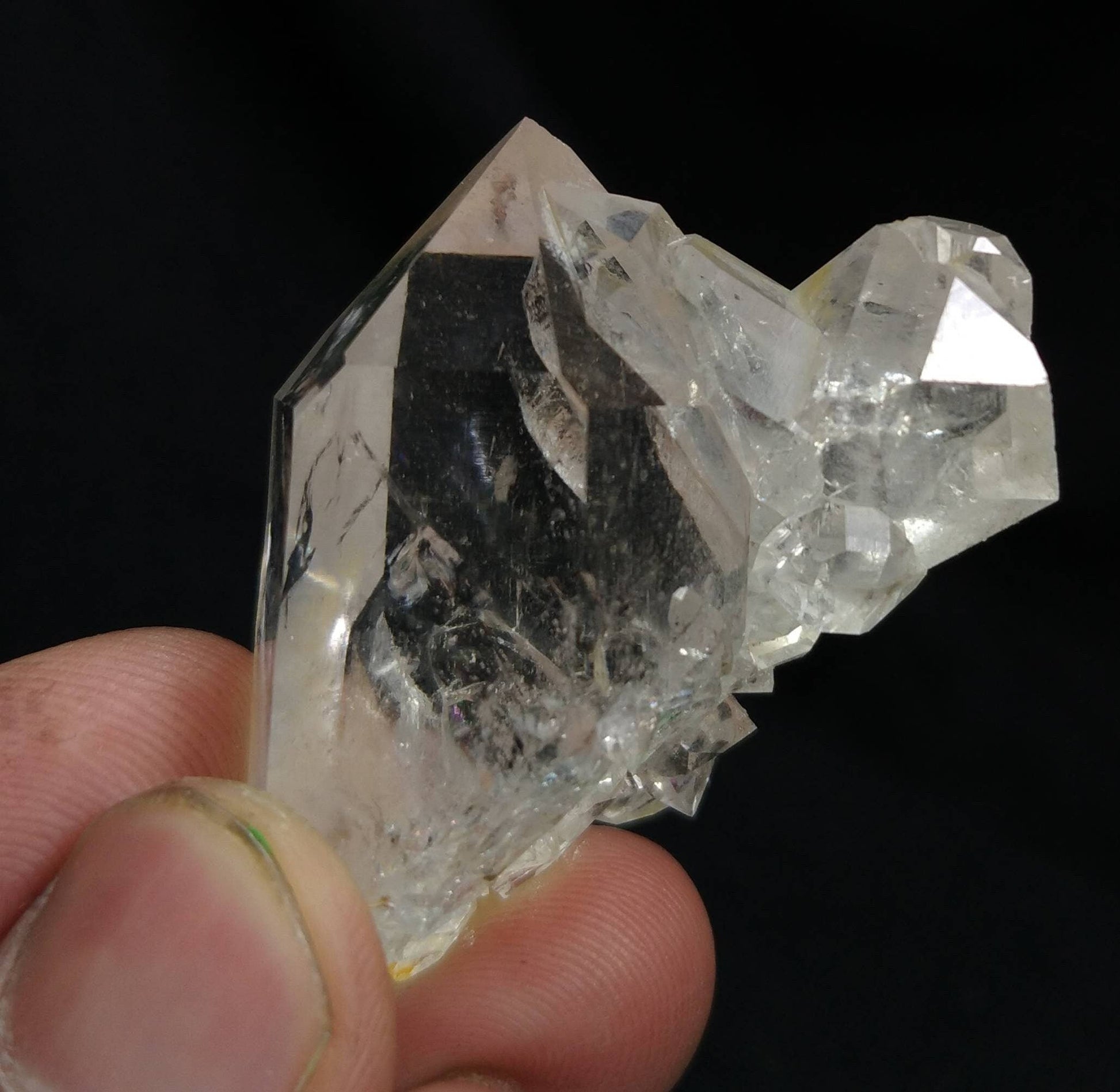ARSAA GEMS AND MINERALSNatural aesthetic 28.7 grams clear terminated fine quality quartz crystal - Premium  from ARSAA GEMS AND MINERALS - Just $20.00! Shop now at ARSAA GEMS AND MINERALS