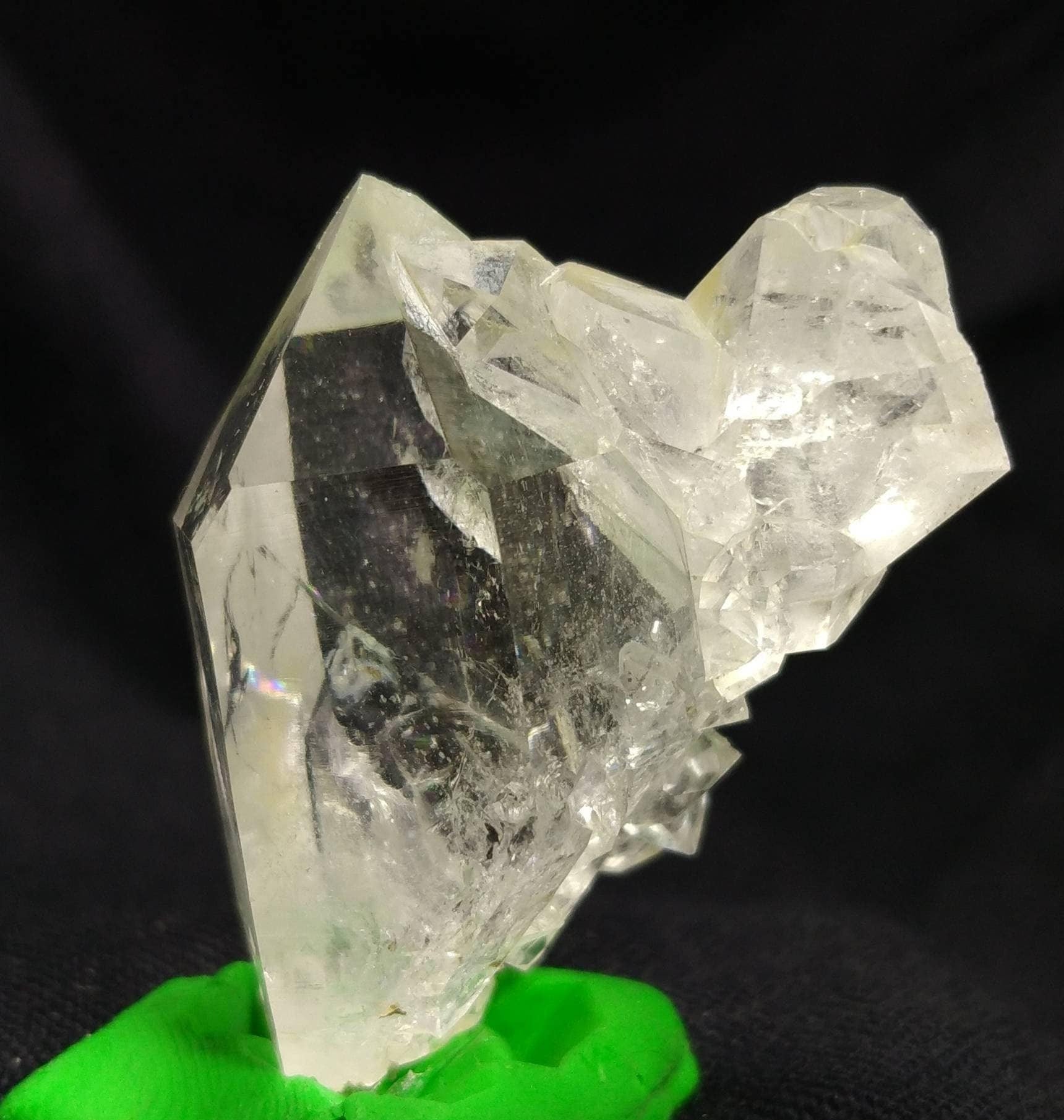 ARSAA GEMS AND MINERALSNatural aesthetic 28.7 grams clear terminated fine quality quartz crystal - Premium  from ARSAA GEMS AND MINERALS - Just $20.00! Shop now at ARSAA GEMS AND MINERALS