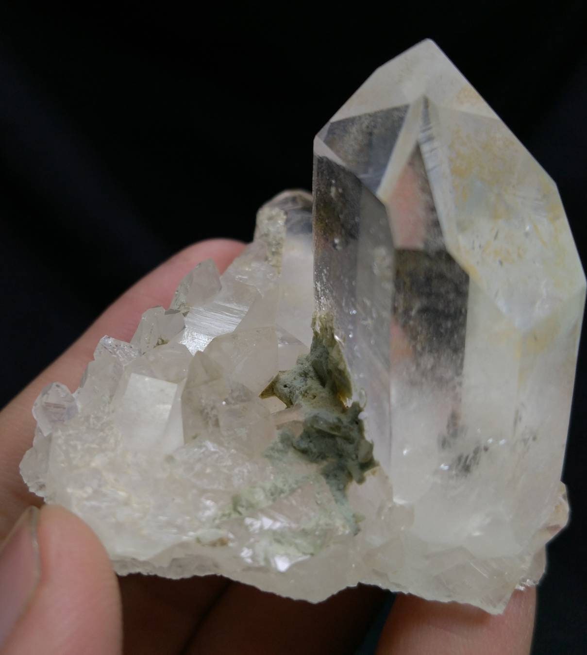 ARSAA GEMS AND MINERALSNatural aesthetic 68 grams clear terminated fine quality quartz crystal - Premium  from ARSAA GEMS AND MINERALS - Just $30.00! Shop now at ARSAA GEMS AND MINERALS