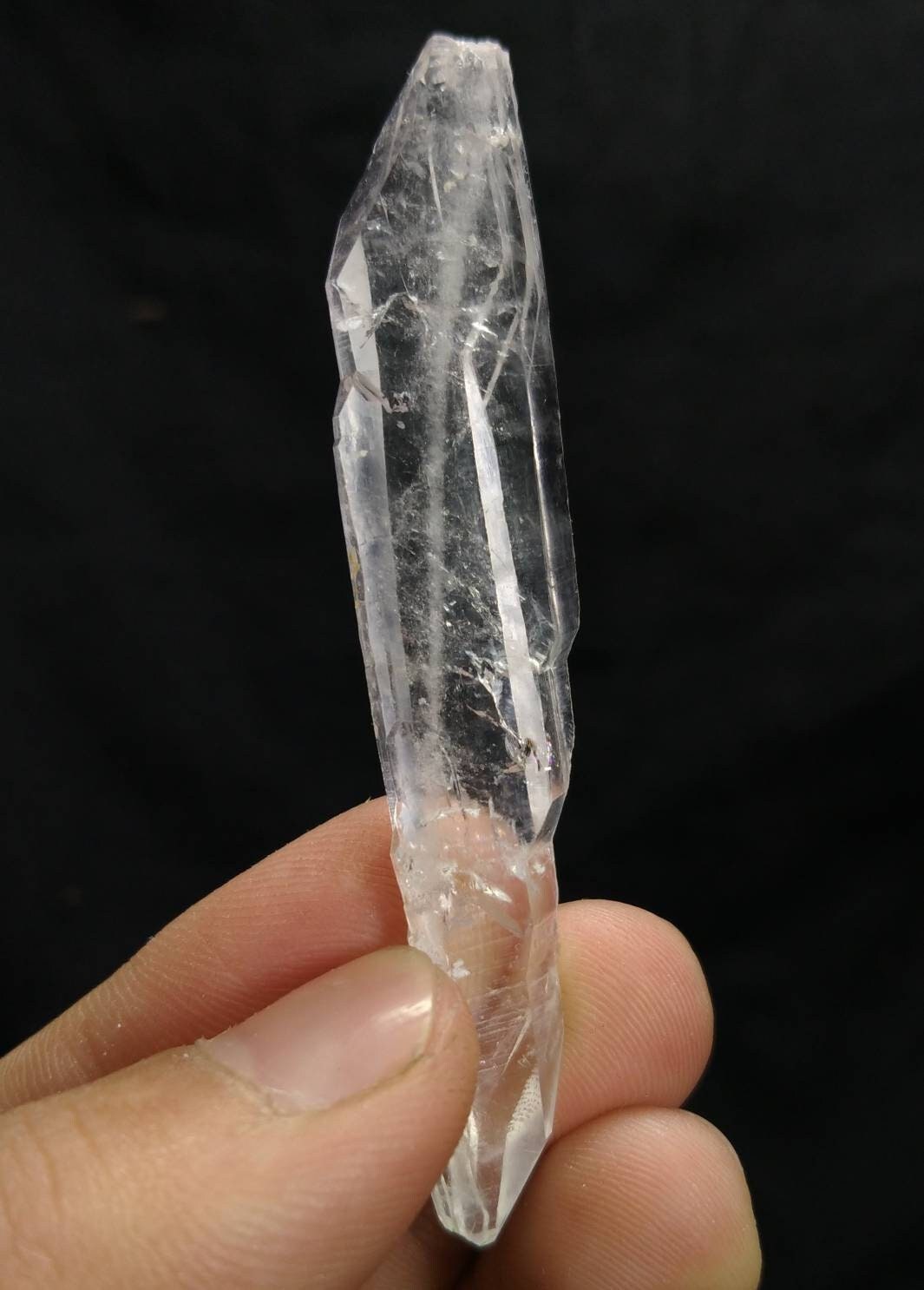 ARSAA GEMS AND MINERALSNatural high quality beautiful 9.5 grams terminated clear faden quartz crystal - Premium  from ARSAA GEMS AND MINERALS - Just $25.00! Shop now at ARSAA GEMS AND MINERALS