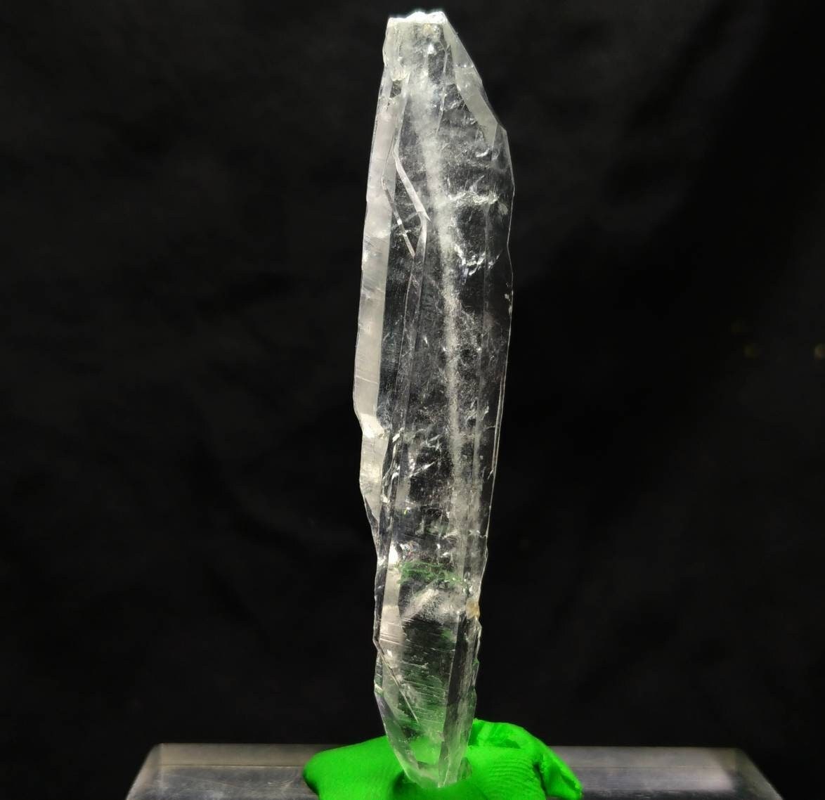 ARSAA GEMS AND MINERALSNatural high quality beautiful 9.5 grams terminated clear faden quartz crystal - Premium  from ARSAA GEMS AND MINERALS - Just $25.00! Shop now at ARSAA GEMS AND MINERALS