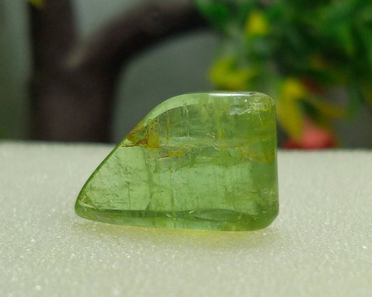 ARSAA GEMS AND MINERALSNatural fine quality beautiful 4.3 grams green polished Tourmaline tumble - Premium  from ARSAA GEMS AND MINERALS - Just $40.00! Shop now at ARSAA GEMS AND MINERALS