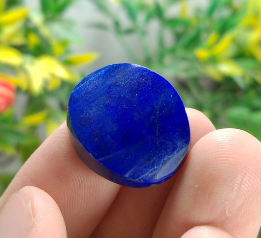 ARSAA GEMS AND MINERALSNatural fine quality beautiful oval shape lapis lazuli cabochon - Premium  from ARSAA GEMS AND MINERALS - Just $15.00! Shop now at ARSAA GEMS AND MINERALS