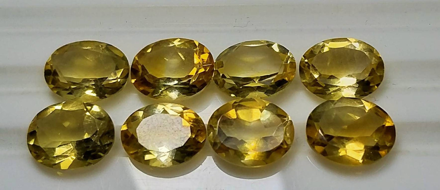ARSAA GEMS AND MINERALSNatural good quality calibrated ring sizes faceted citrine gems - Premium  from ARSAA GEMS AND MINERALS - Just $50.00! Shop now at ARSAA GEMS AND MINERALS
